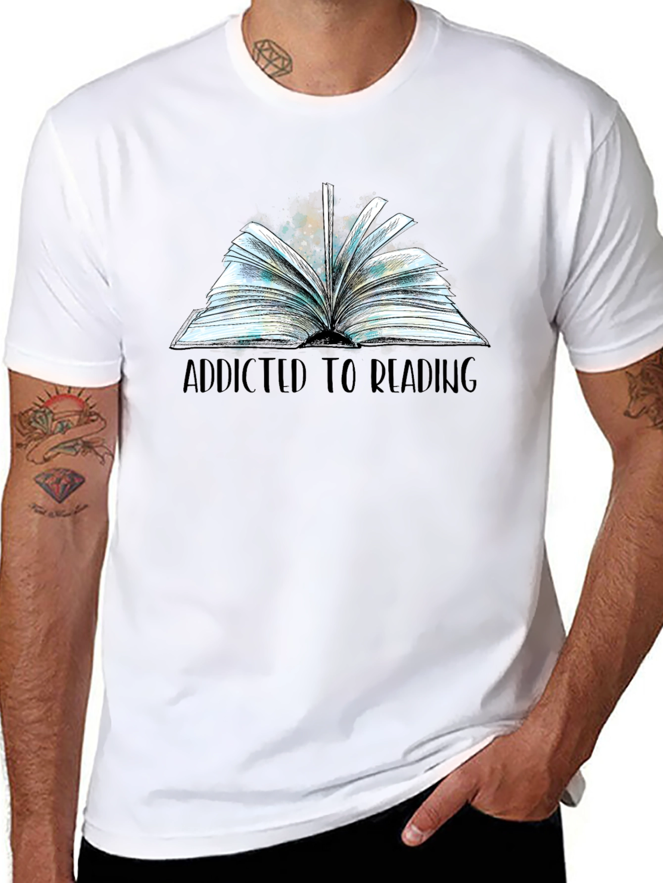 Addicted to Reading T-Shirt