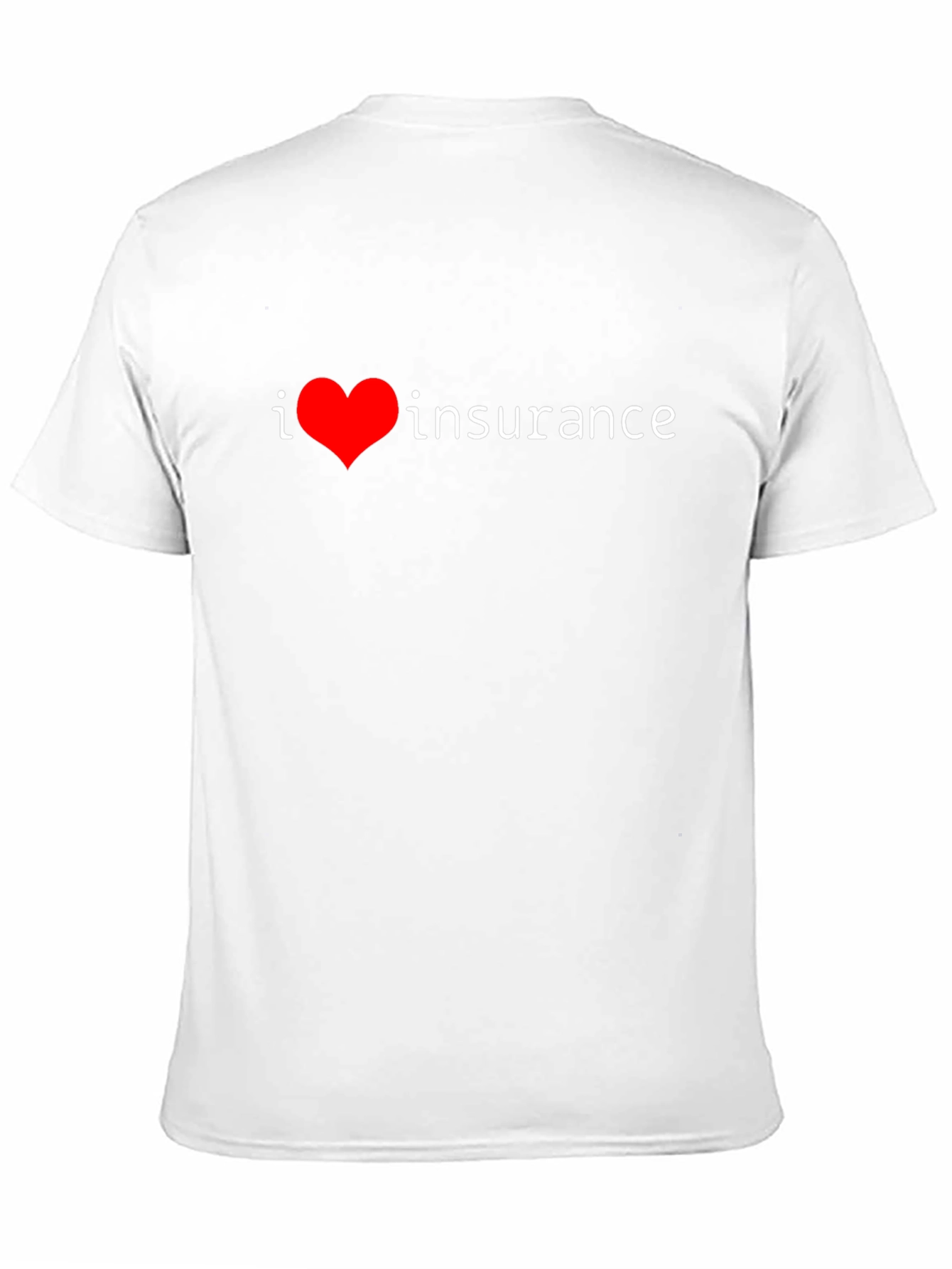 I Heart Insurance T-Shirt - Novelty Apparel