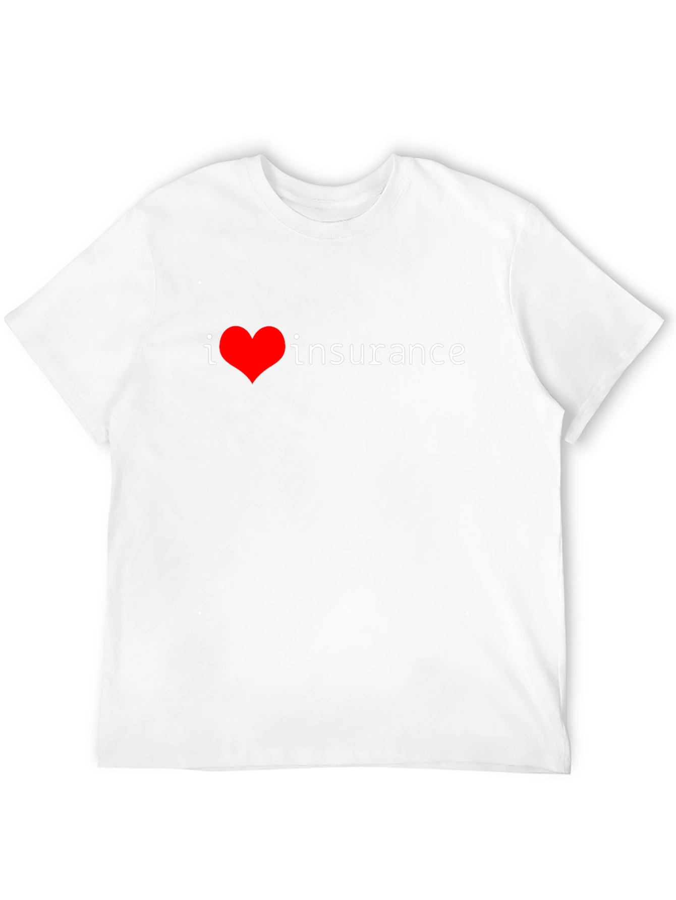 I Heart Insurance T-Shirt - Novelty Apparel