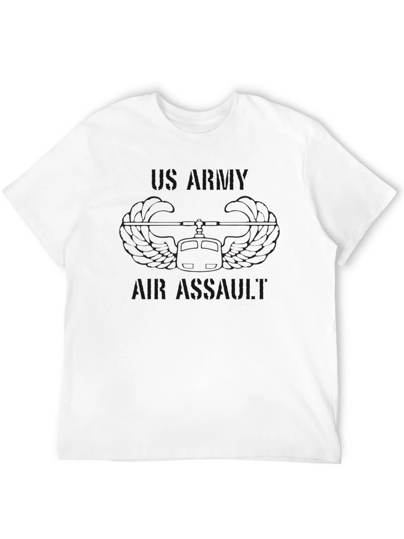 US Army Air Assault Black T-Shirt