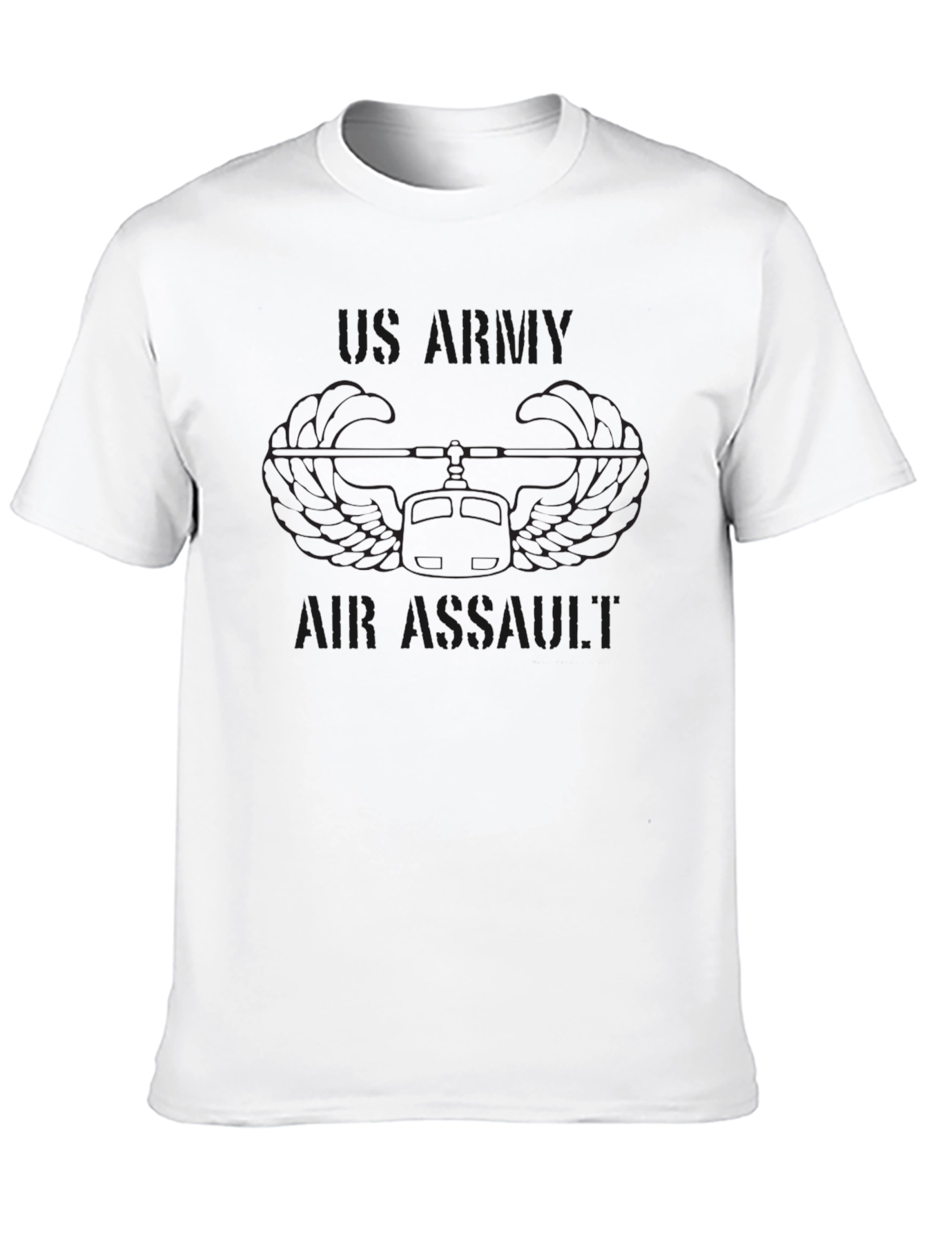 US Army Air Assault Black T-Shirt