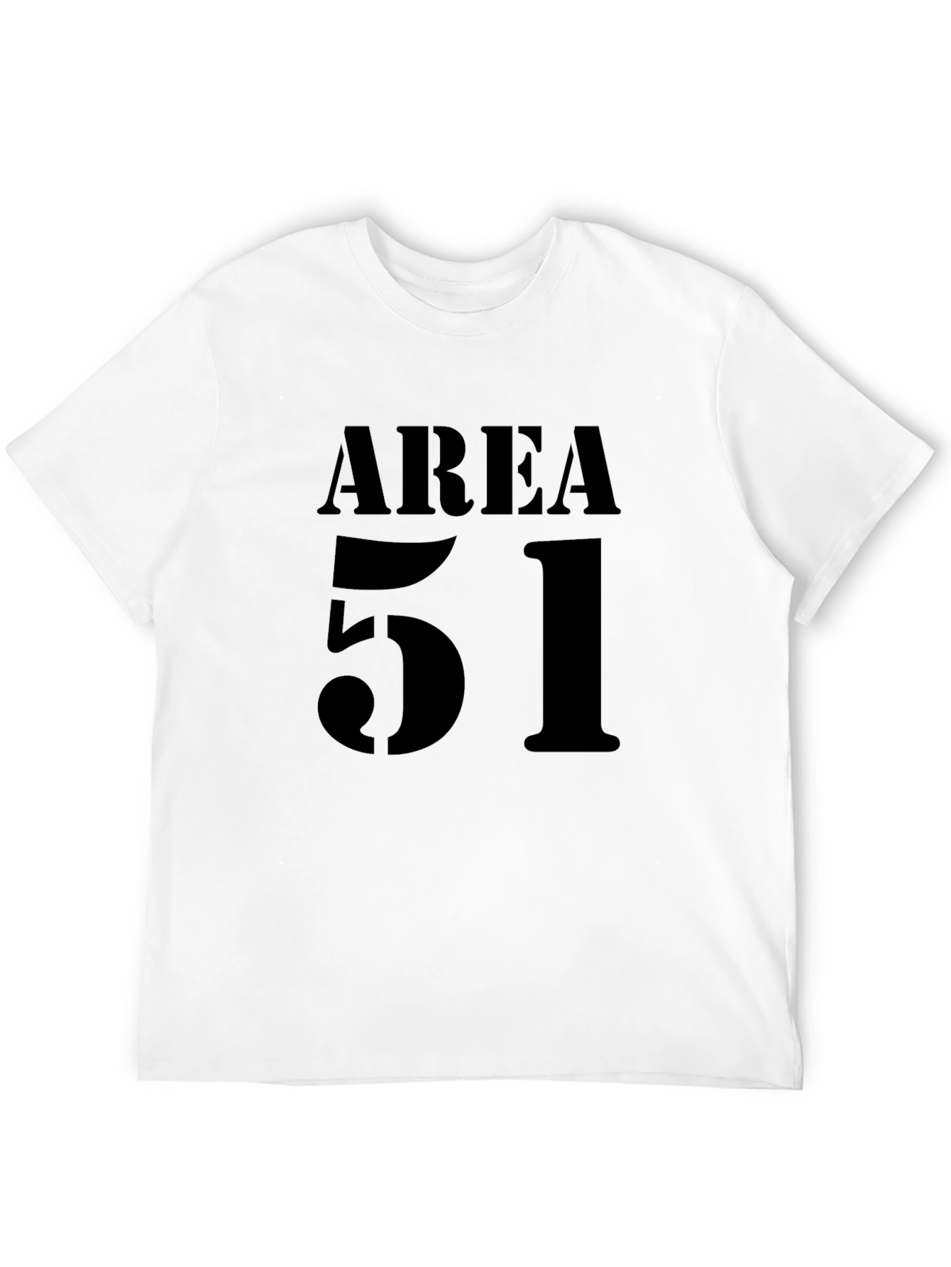 Area 51 Black Graphic Tee
