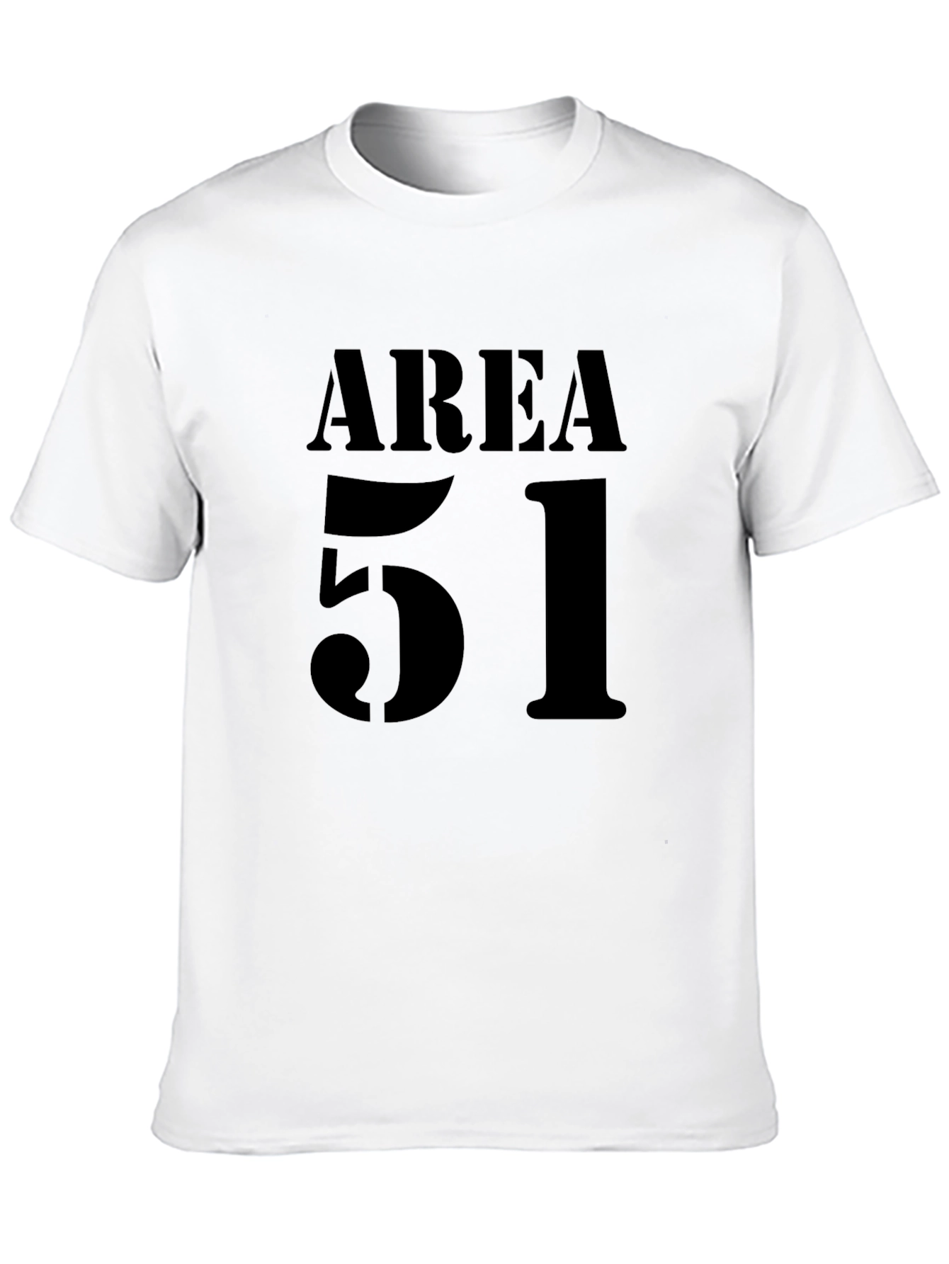 Area 51 Black Graphic Tee