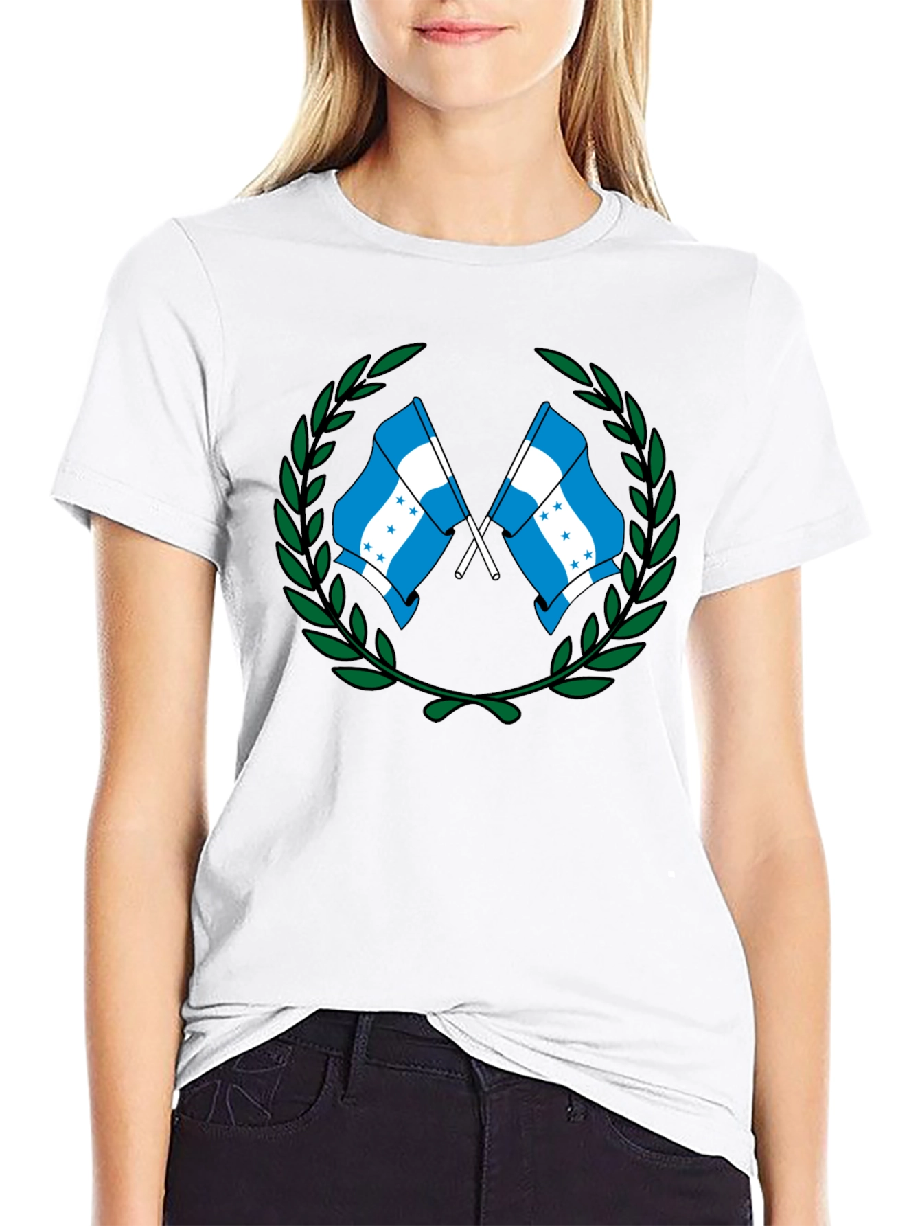 Honduras Flag Graphic T-Shirt