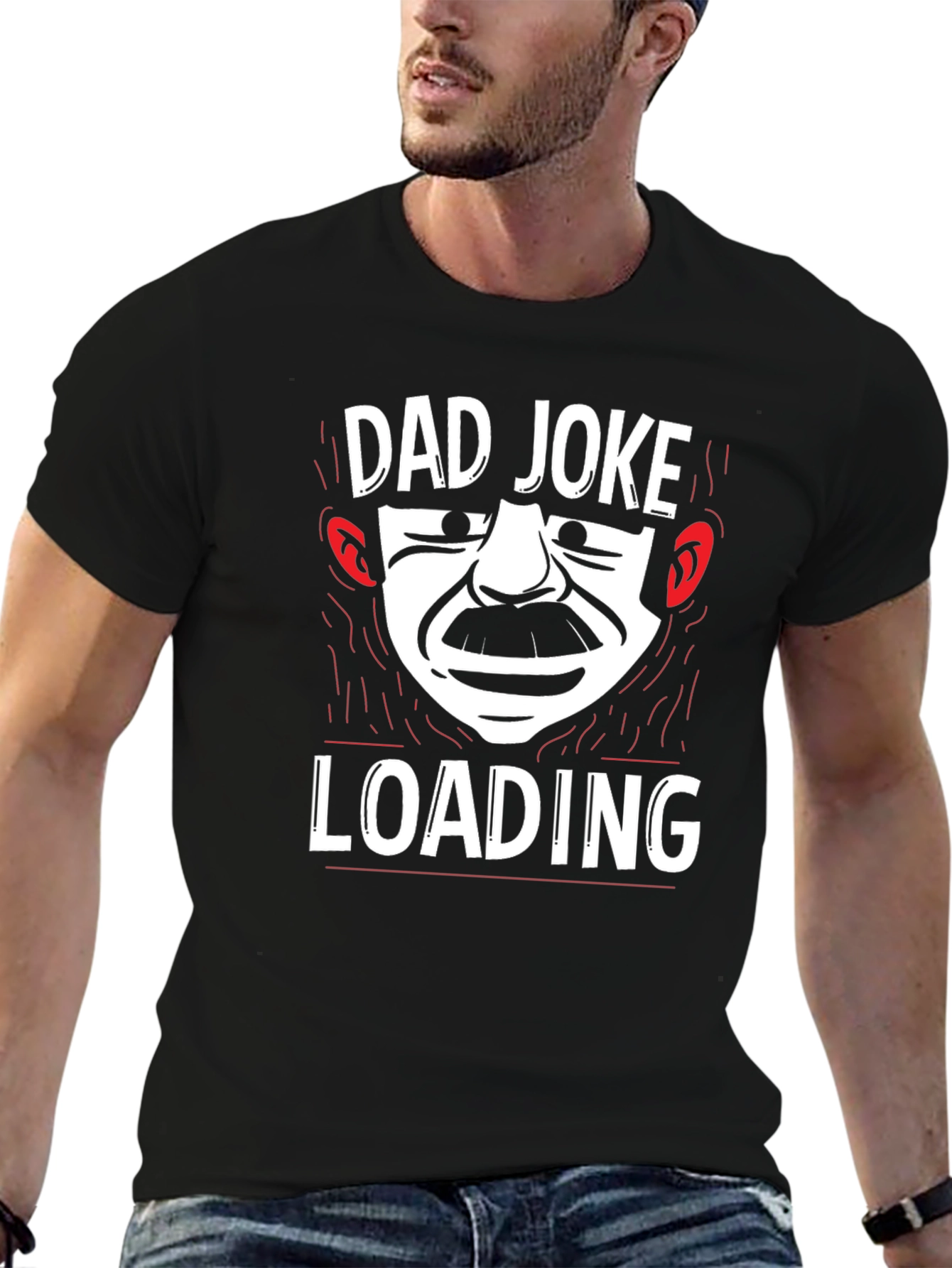 Dad Joke Loading T-Shirt - Funny Fathers Day Tee
