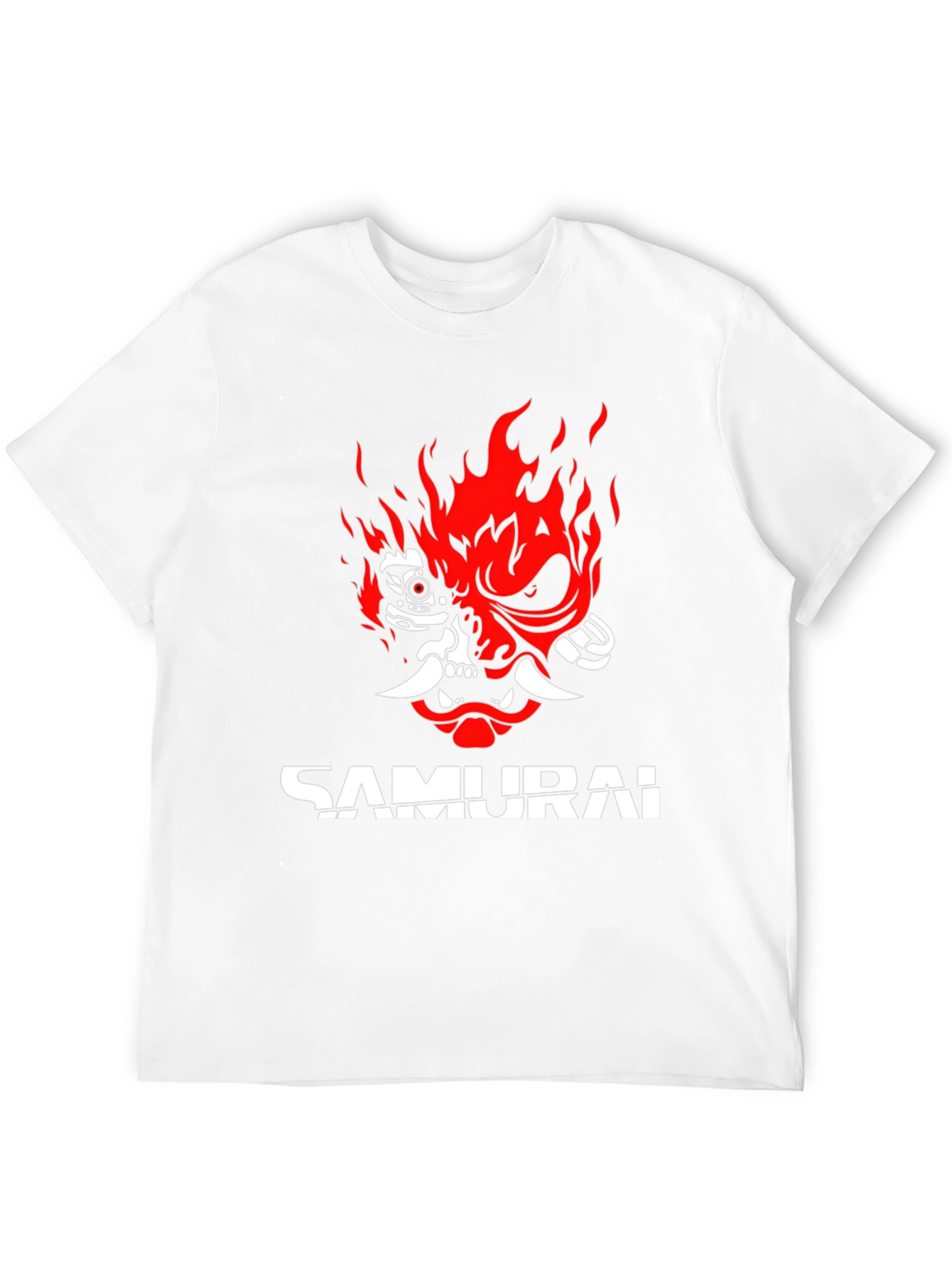 Cyberpunk 2077 Samurai Graphic T-Shirt - Black