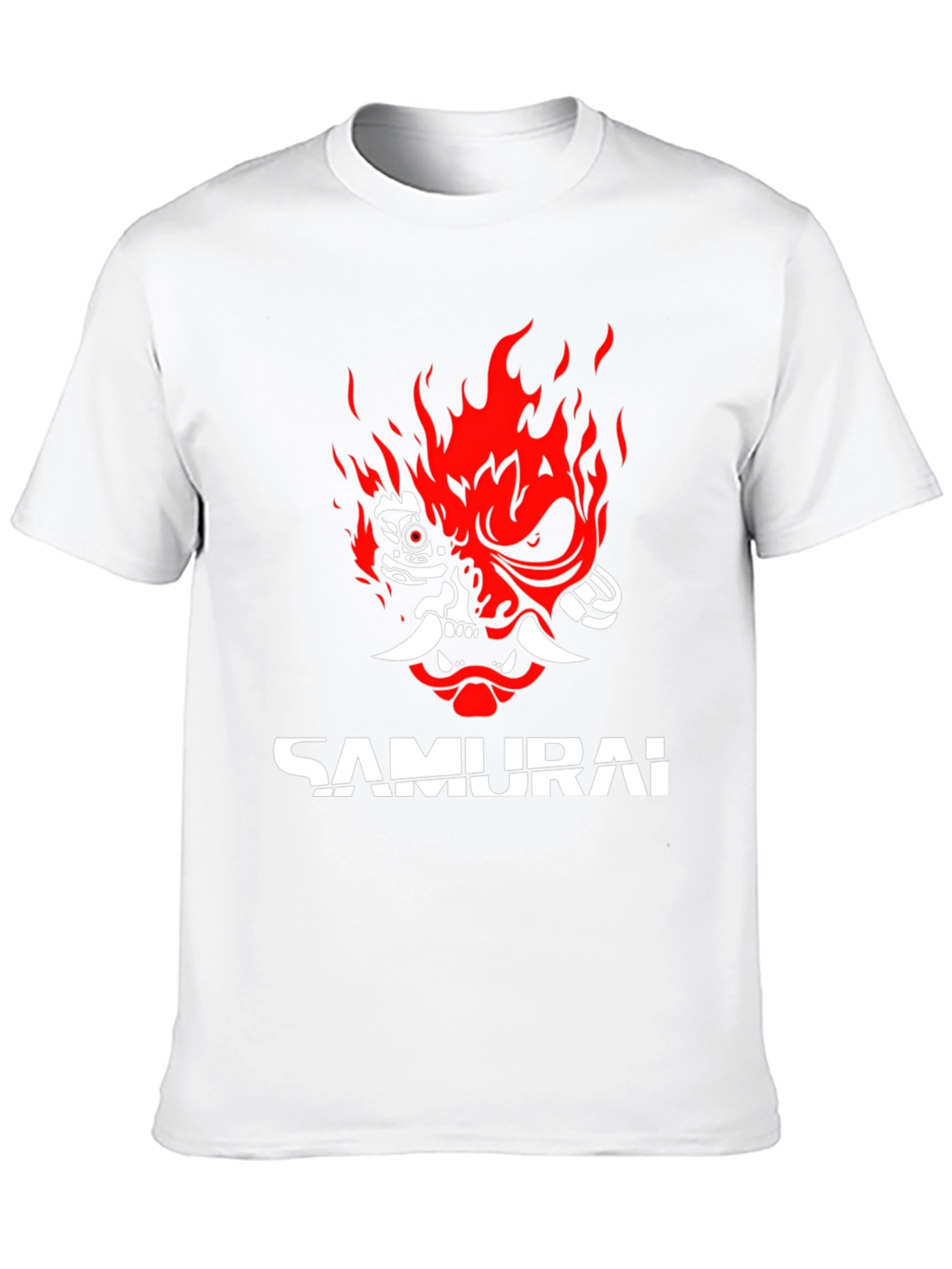 Cyberpunk 2077 Samurai Graphic T-Shirt - Black