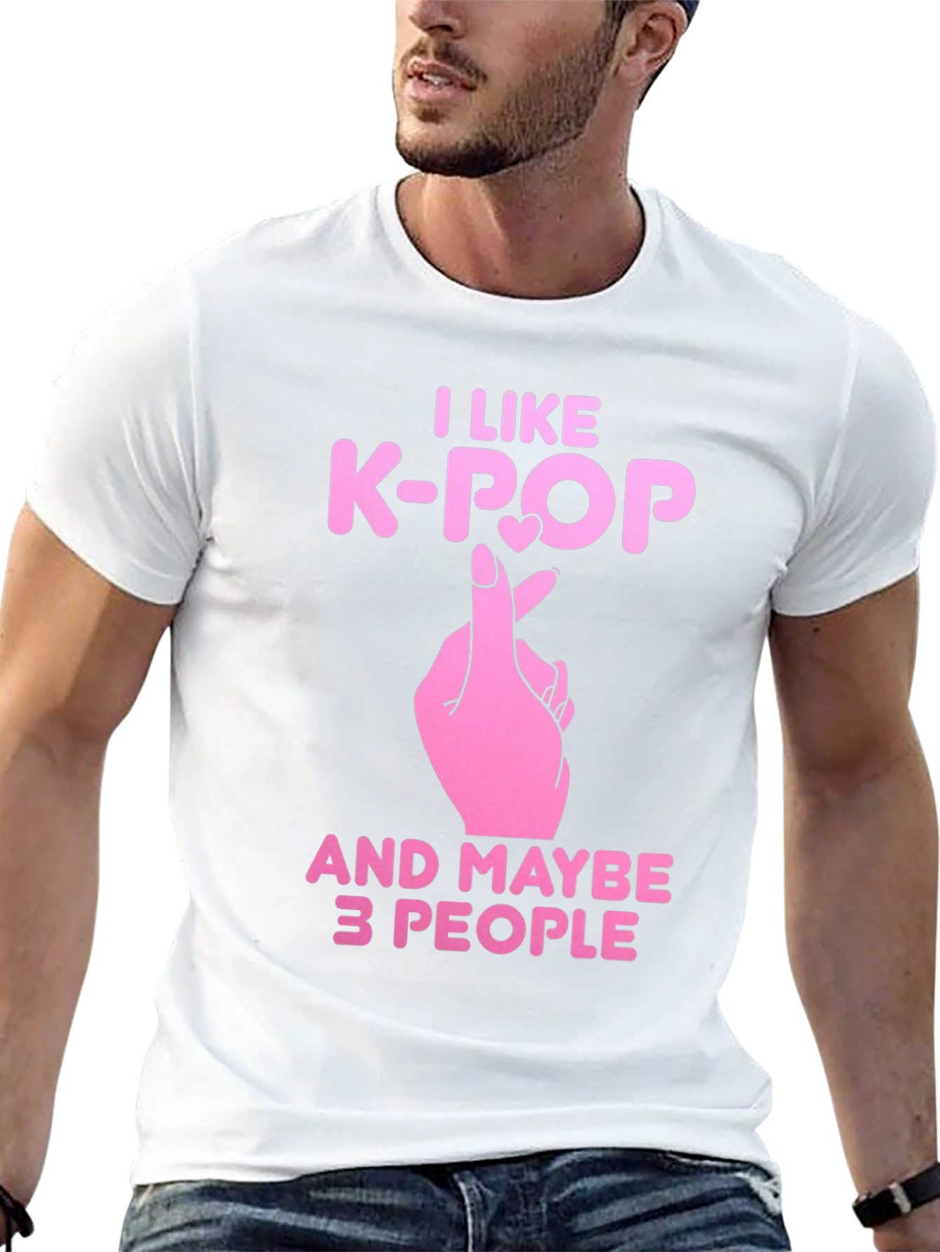 I Like K-Pop and Maybe 3 People T-Shirt