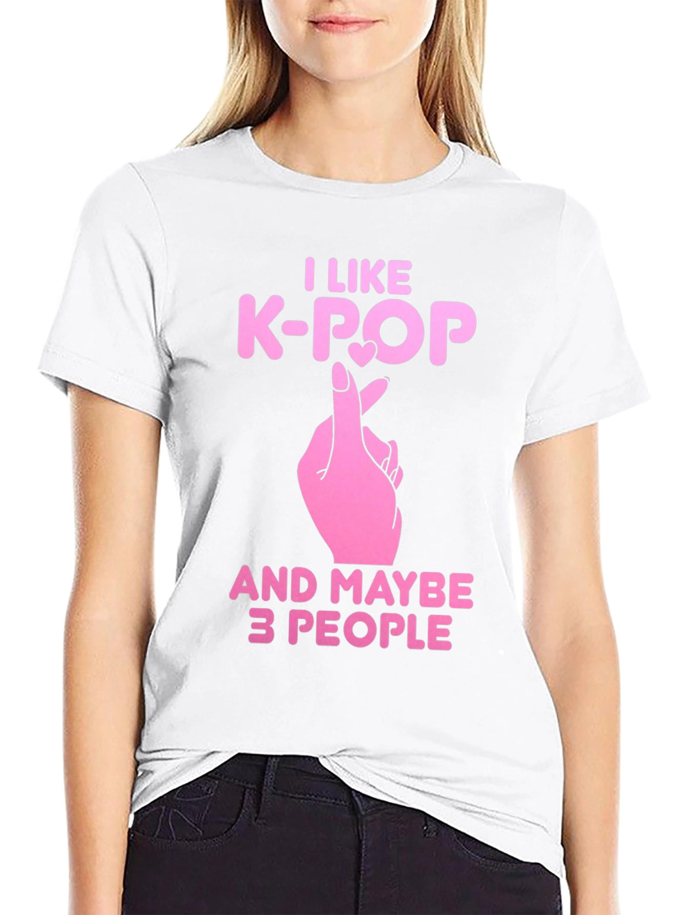 I Like K-Pop and Maybe 3 People T-Shirt