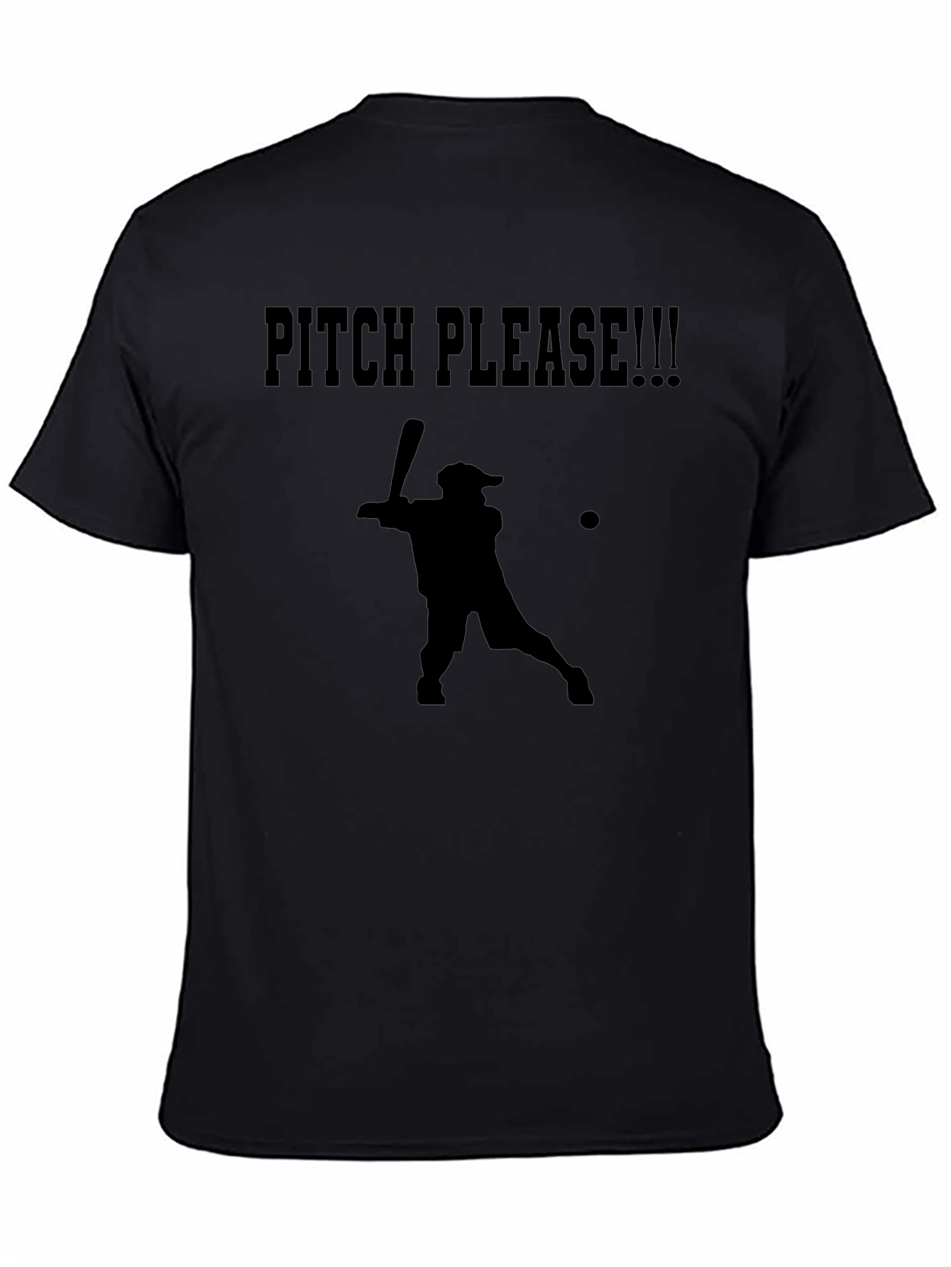 Pitch Please Baseball Graphic T-Shirt