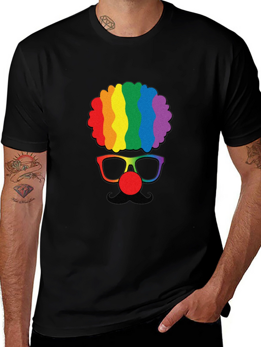 Rainbow Clown Graphic Tee