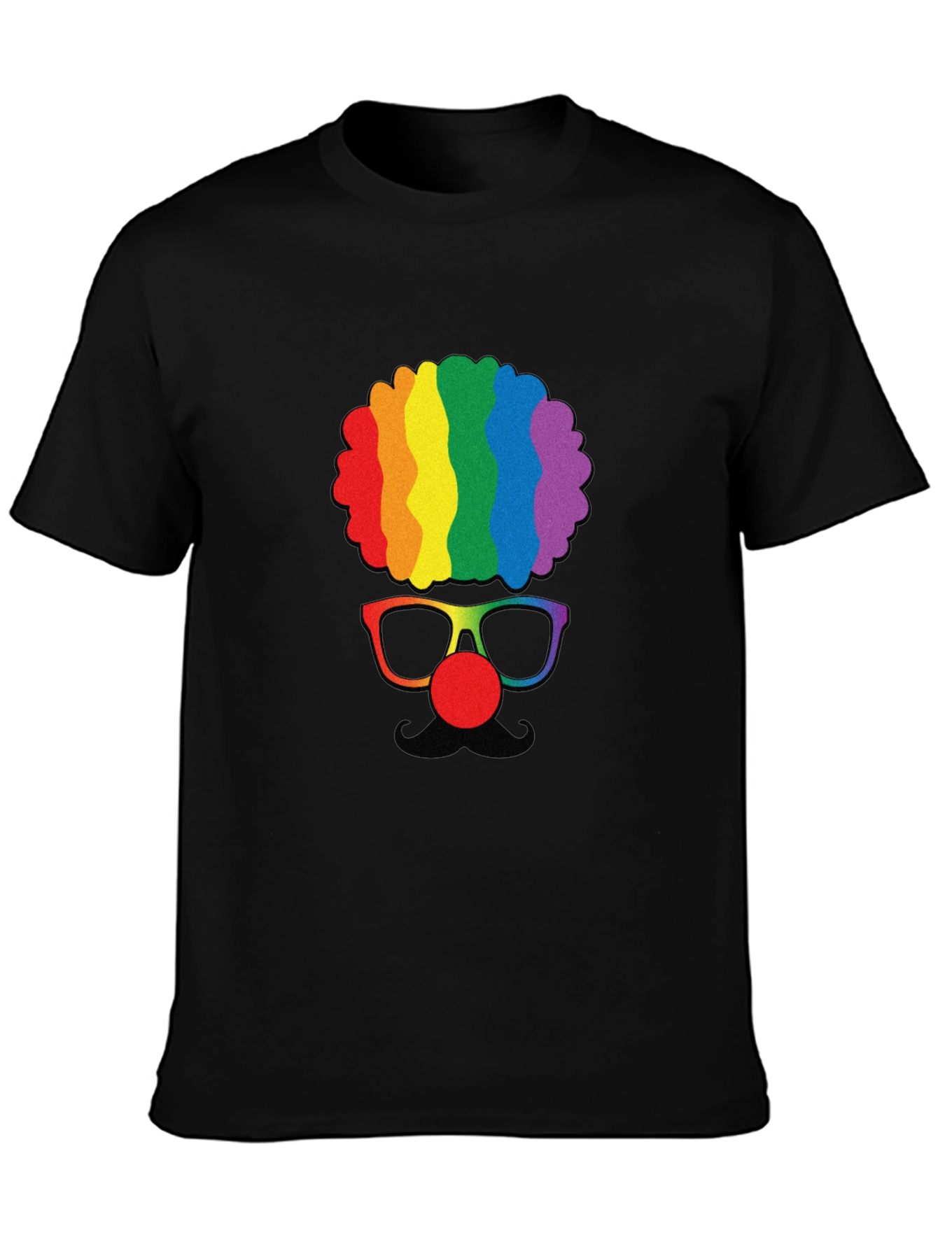 Rainbow Clown Graphic Tee