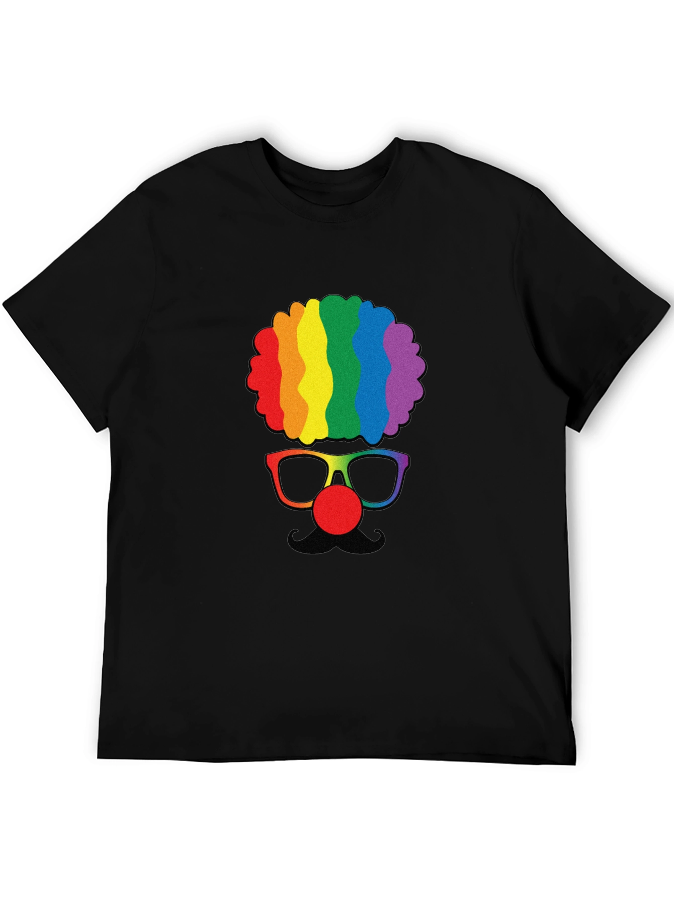 Rainbow Clown Graphic Tee
