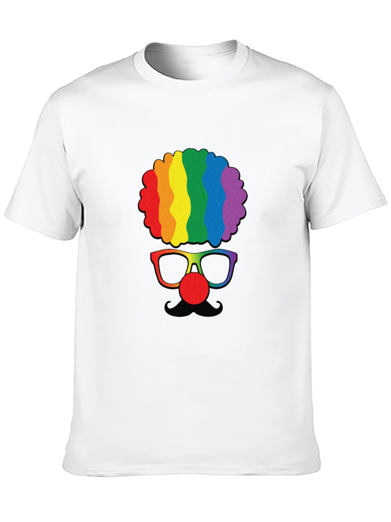 Rainbow Clown Graphic Tee