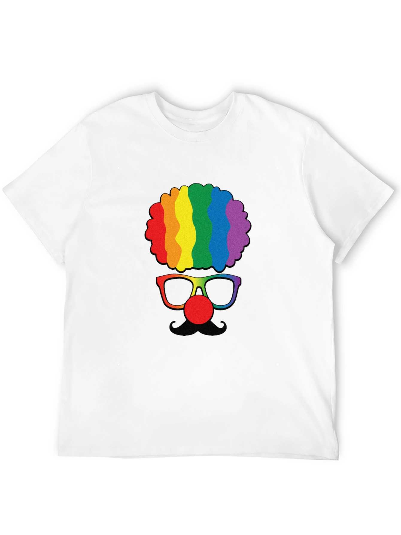 Rainbow Clown Graphic Tee