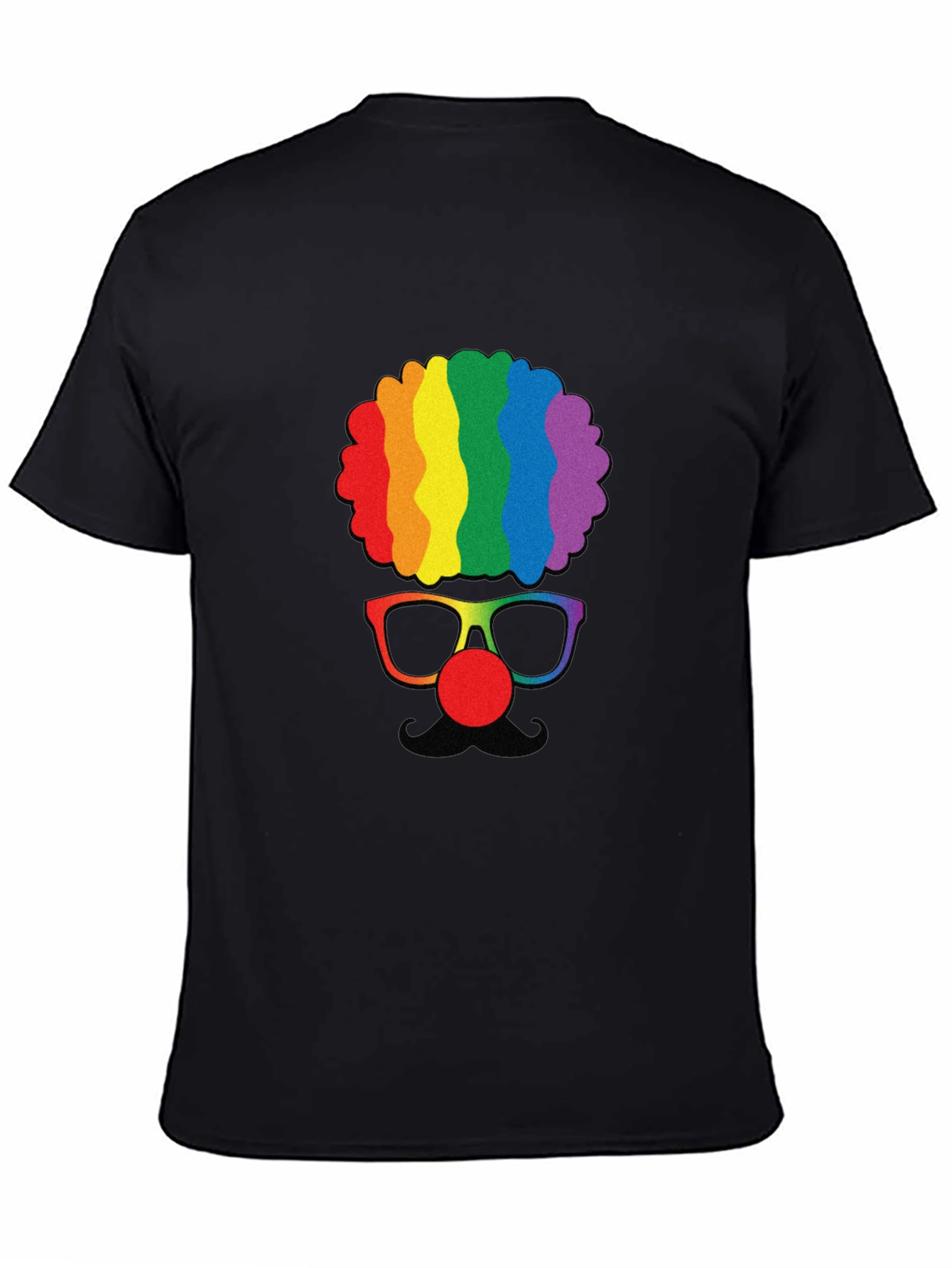 Rainbow Clown Graphic Tee
