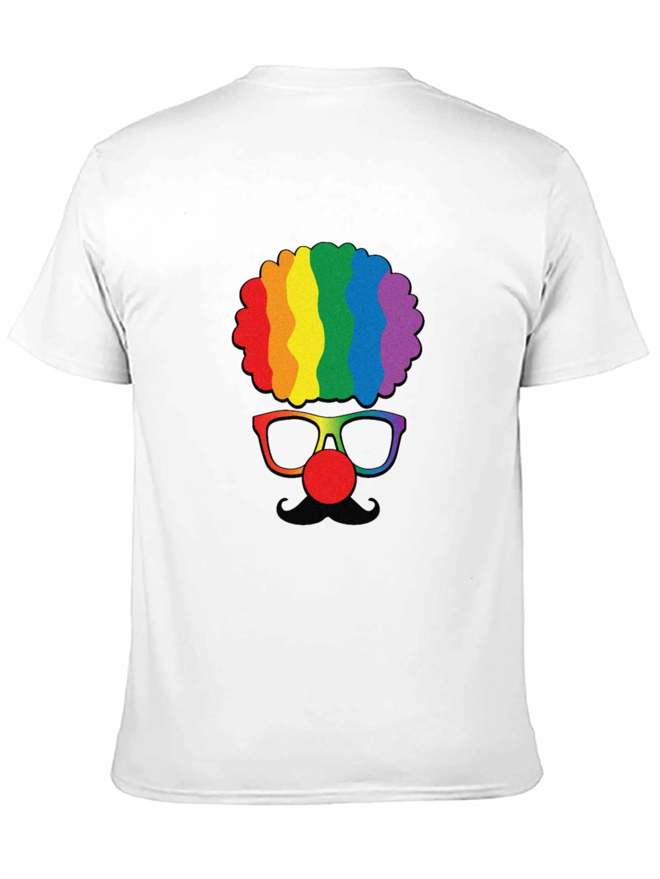 Rainbow Clown Graphic Tee