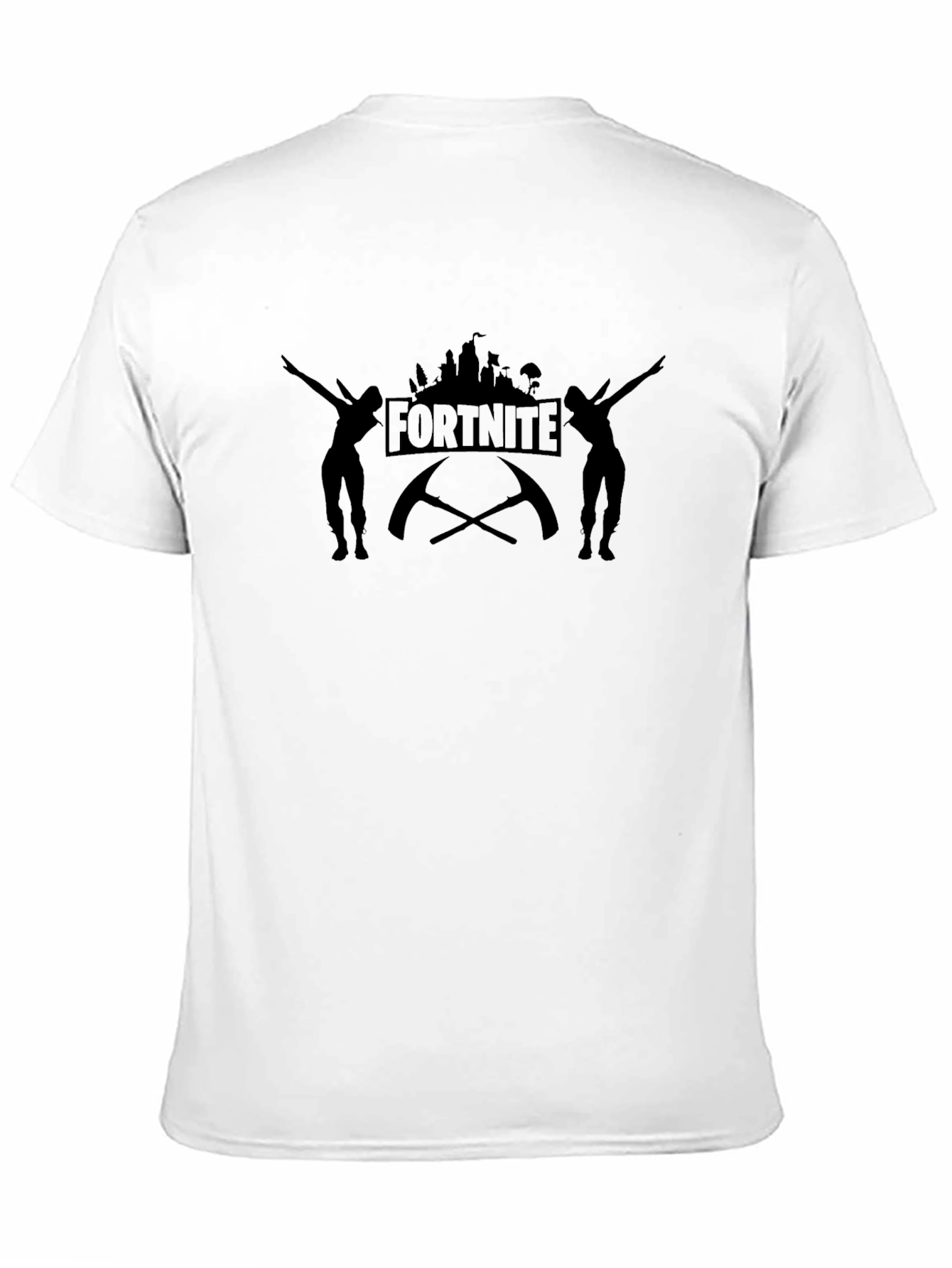 Fortnite Dab Silhouette Black T-Shirt