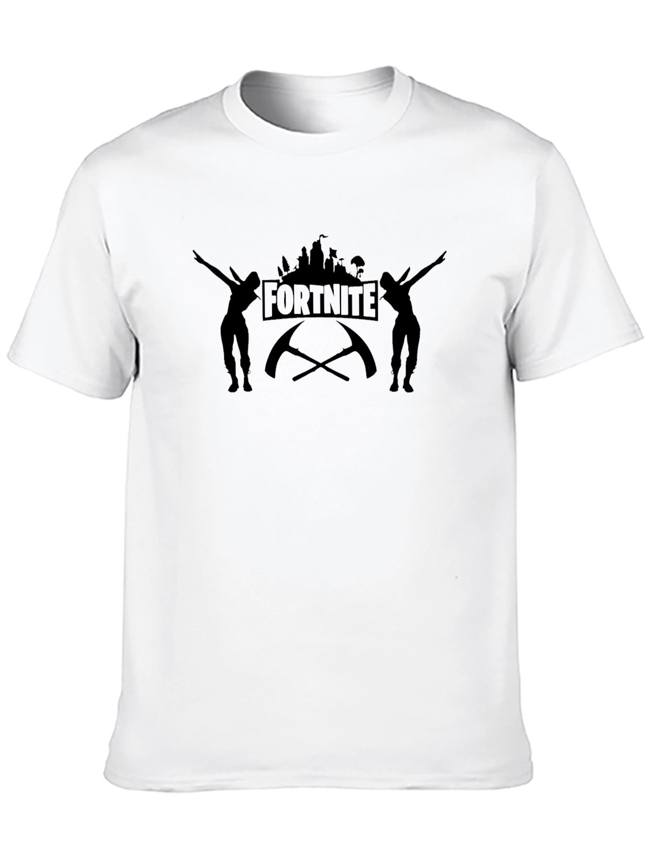 Fortnite Dab Silhouette Black T-Shirt