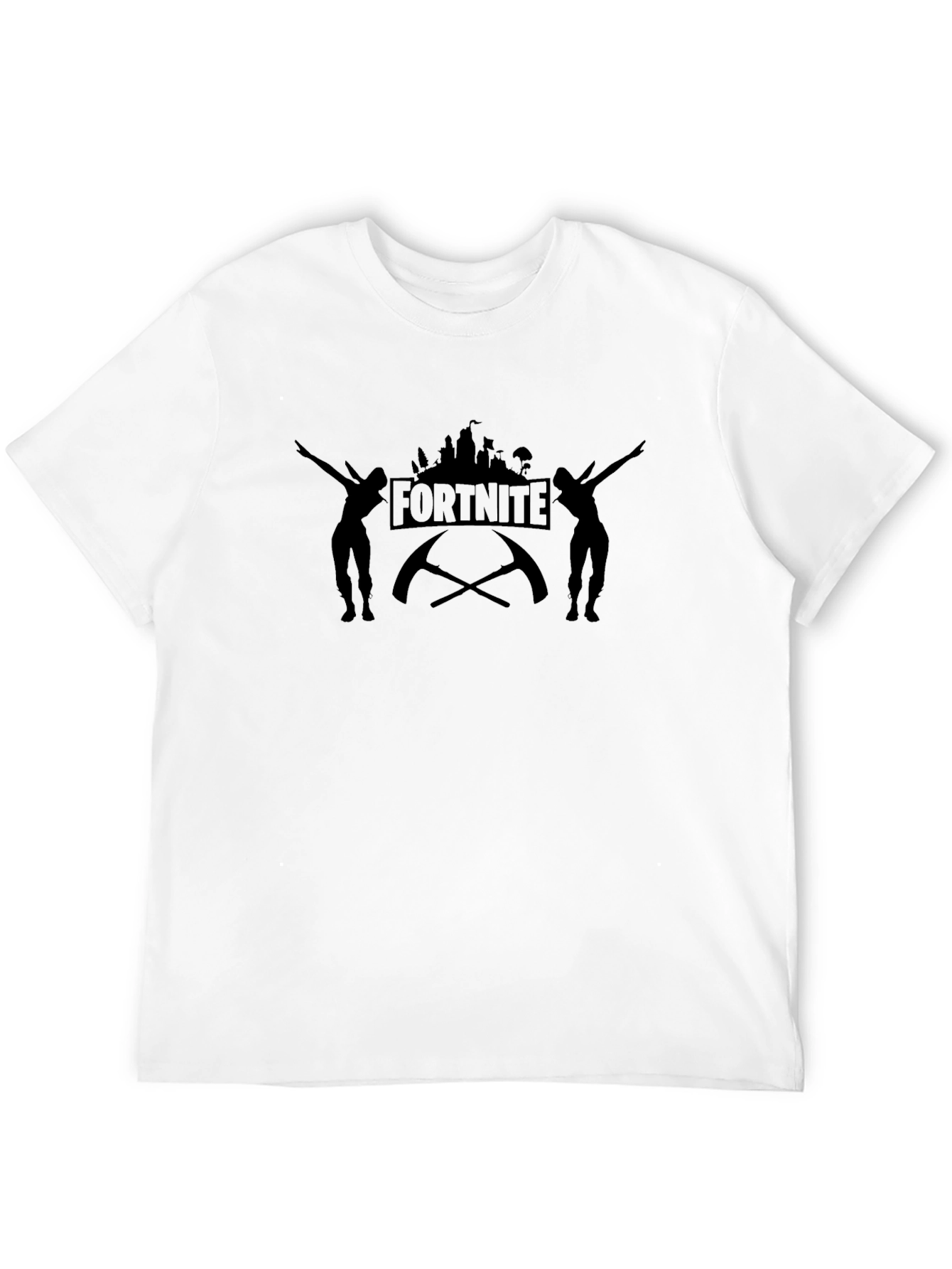 Fortnite Dab Silhouette Black T-Shirt
