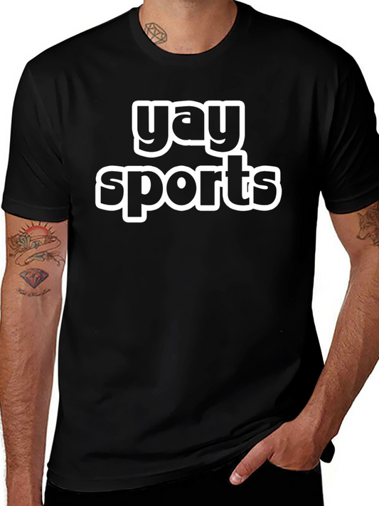 Yay Sports T-Shirt - Funny Sarcastic Tee