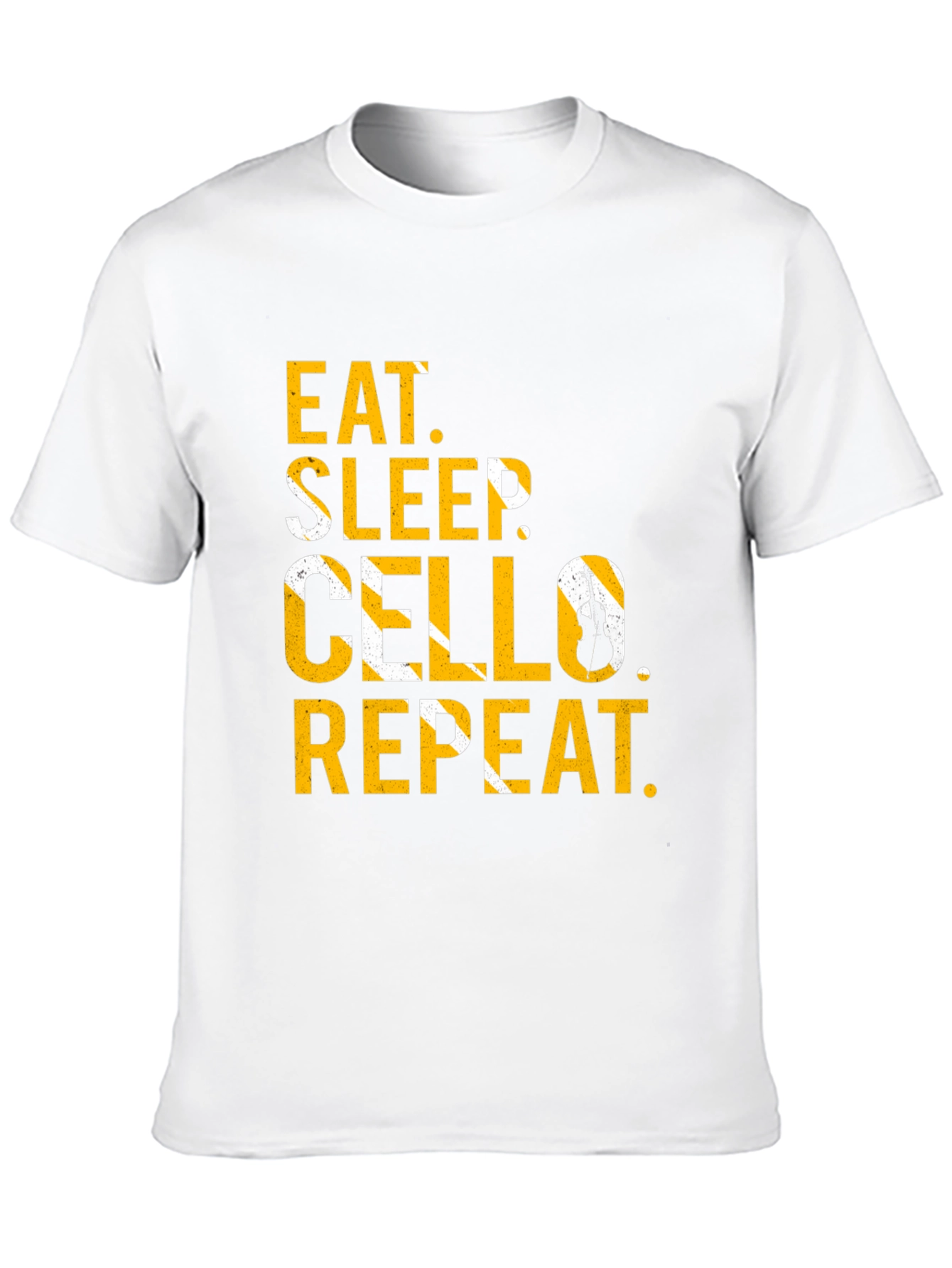 Eat Sleep Cello Repeat Graphic Tee