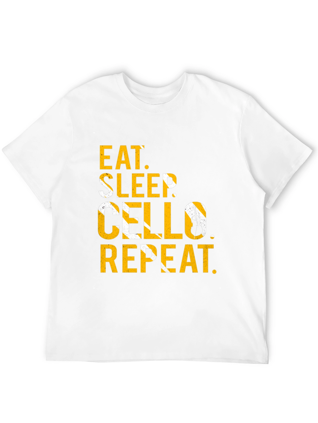 Eat Sleep Cello Repeat Graphic Tee