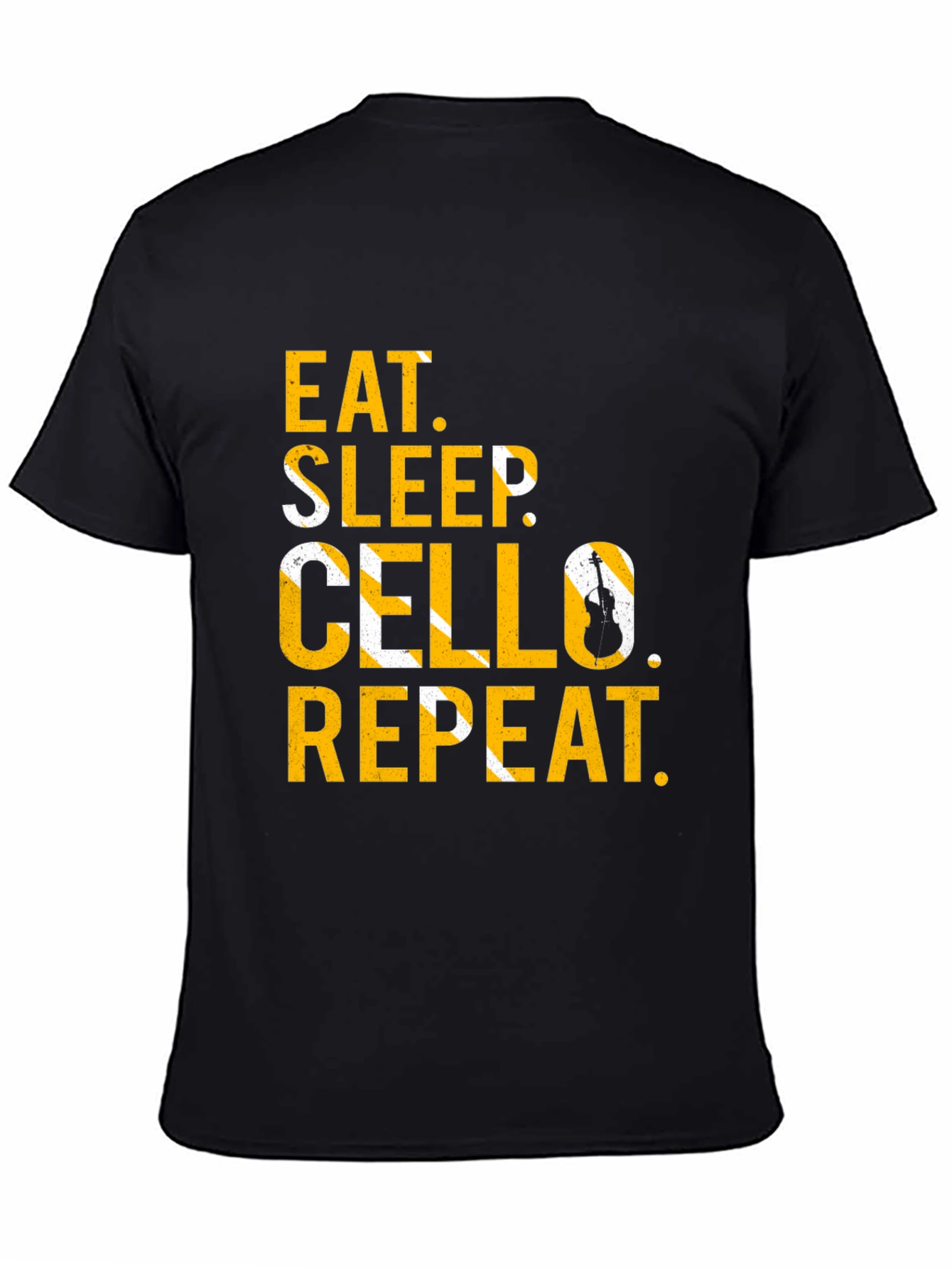 Eat Sleep Cello Repeat Graphic Tee