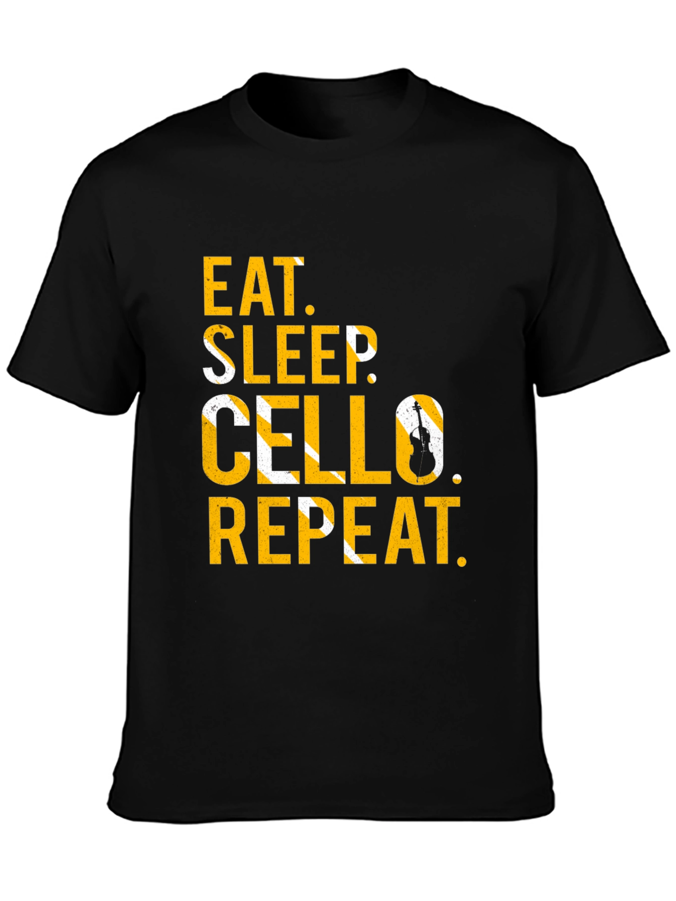 Eat Sleep Cello Repeat Graphic Tee