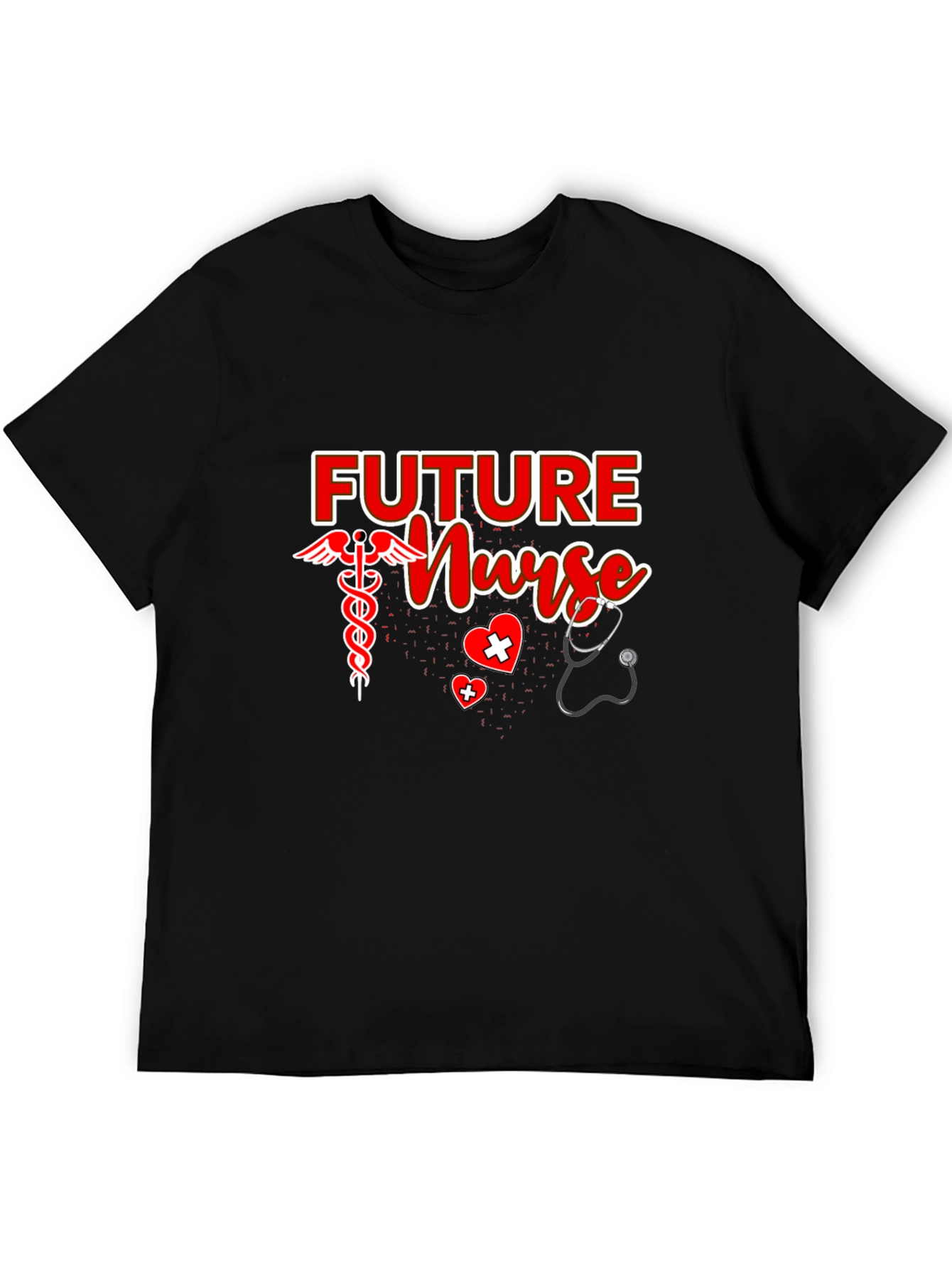 Future Nurse Black T-Shirt