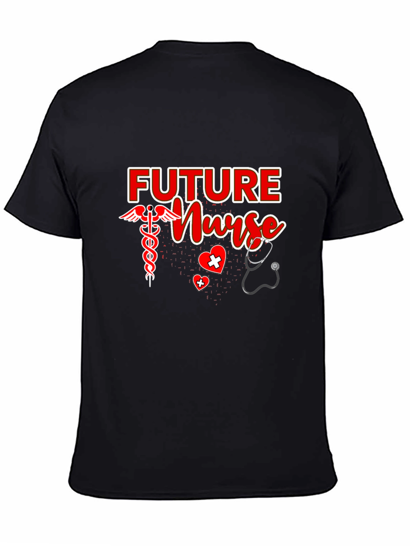 Future Nurse Black T-Shirt