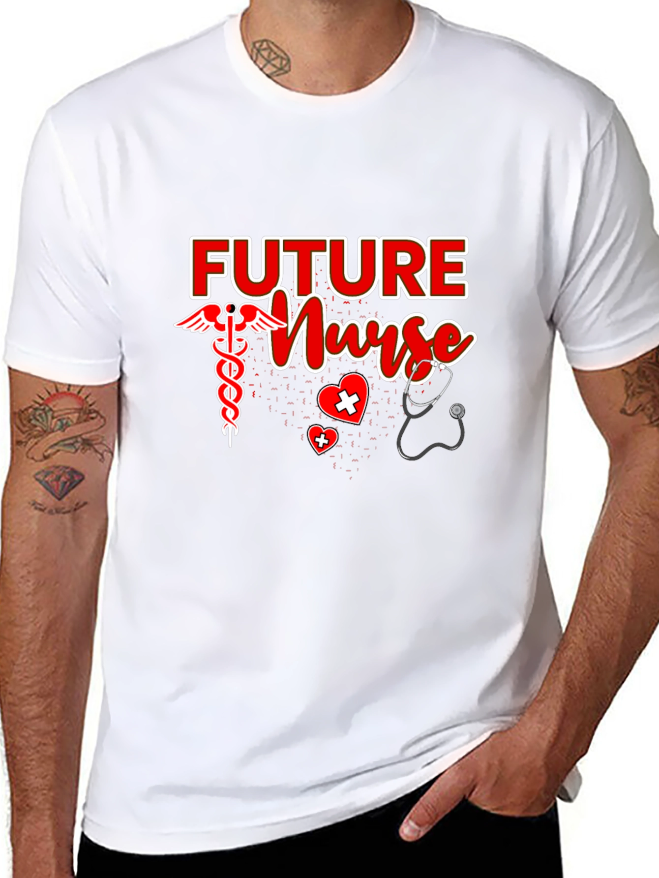 Future Nurse Black T-Shirt