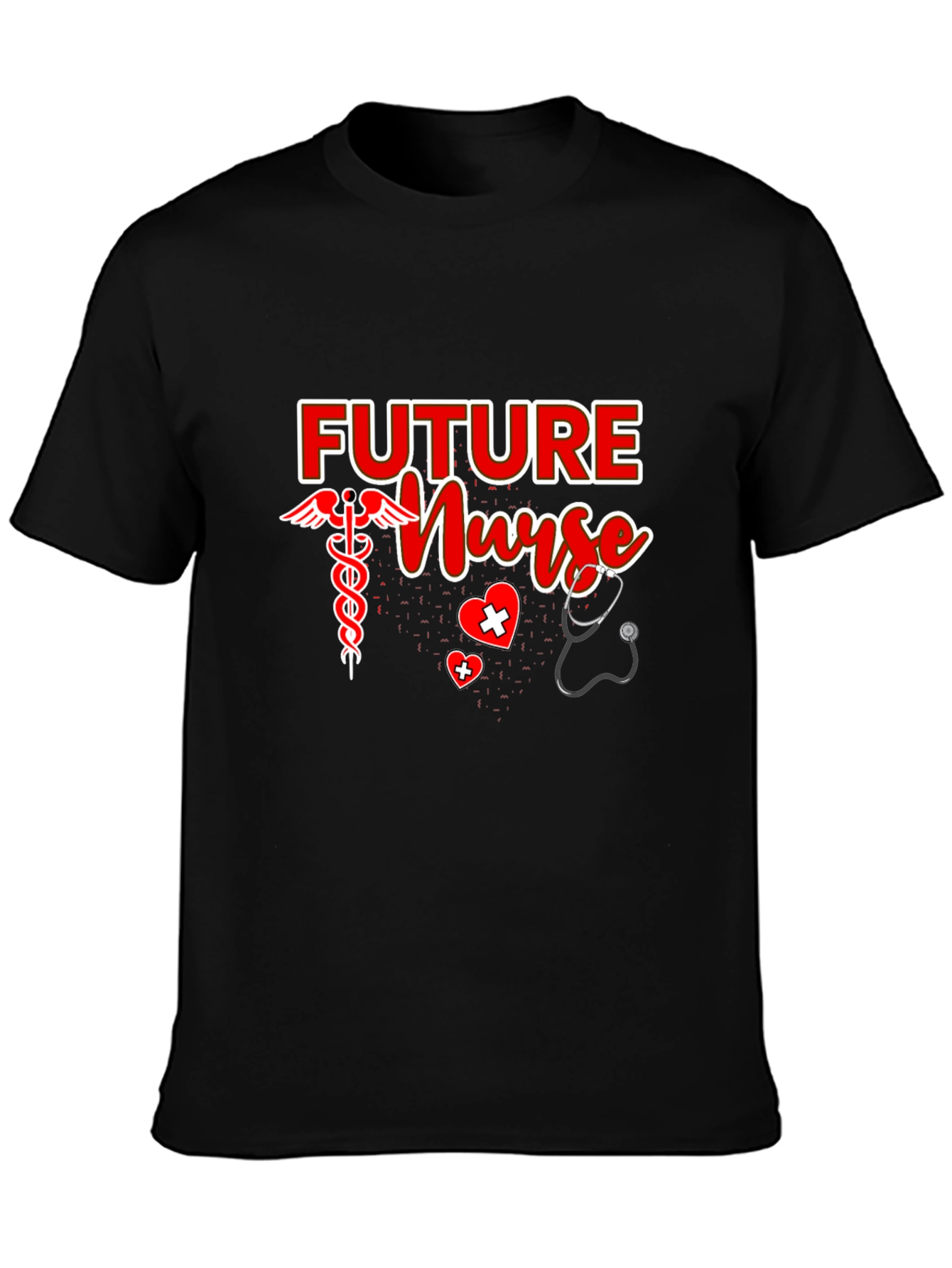 Future Nurse Black T-Shirt