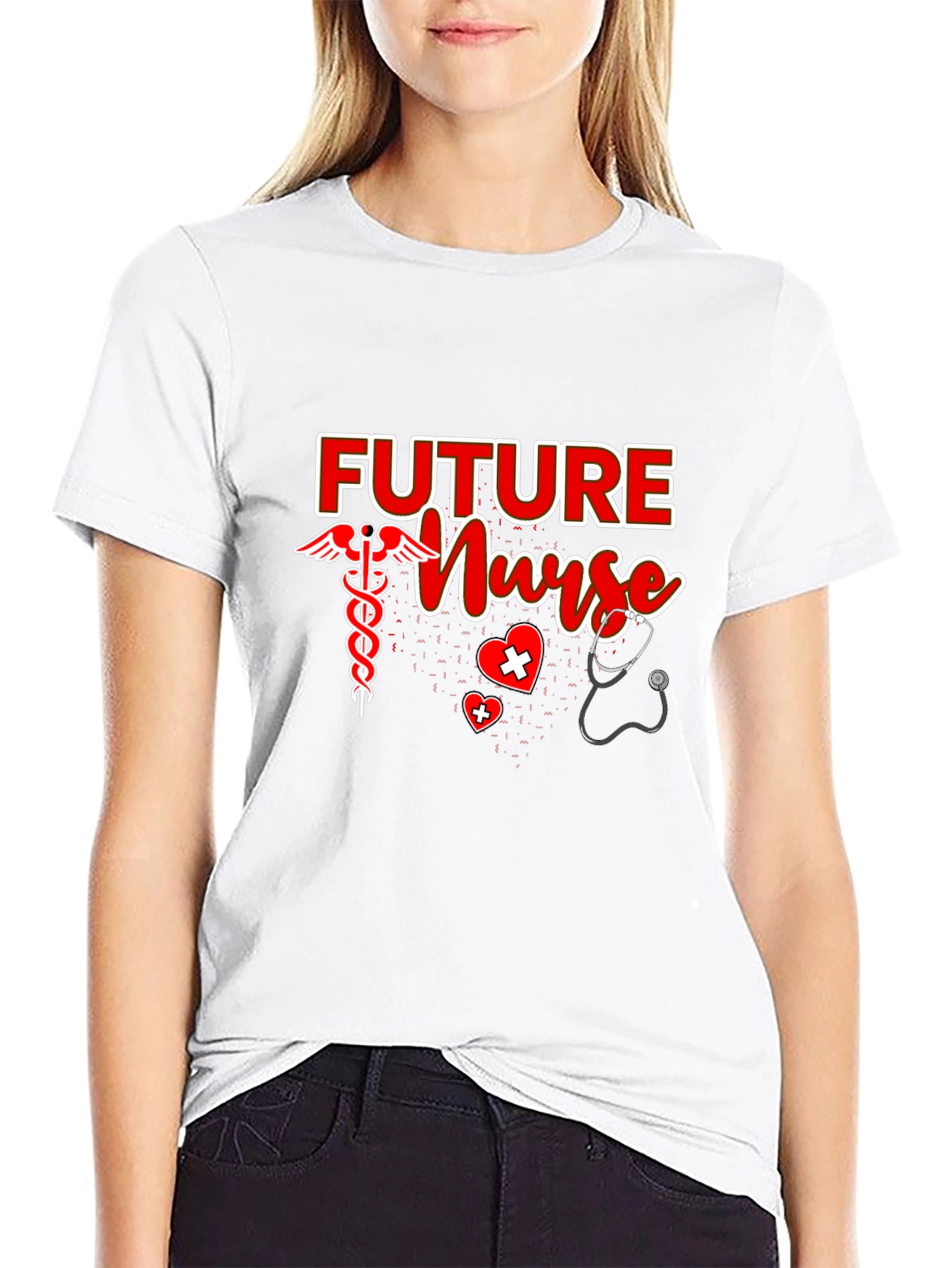Future Nurse Black T-Shirt