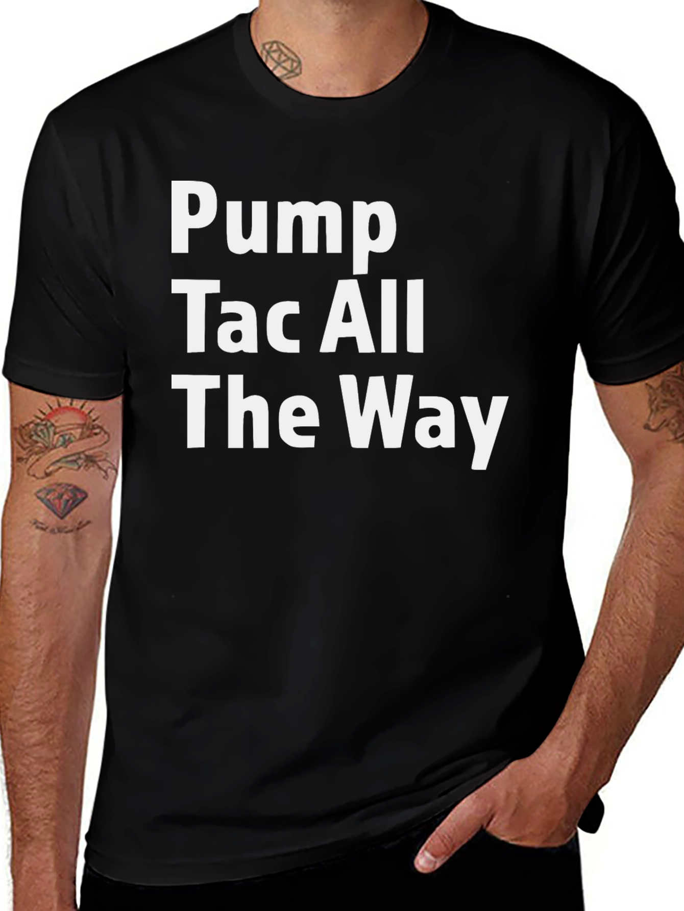 Pump Tac All The Way Graphic Tee