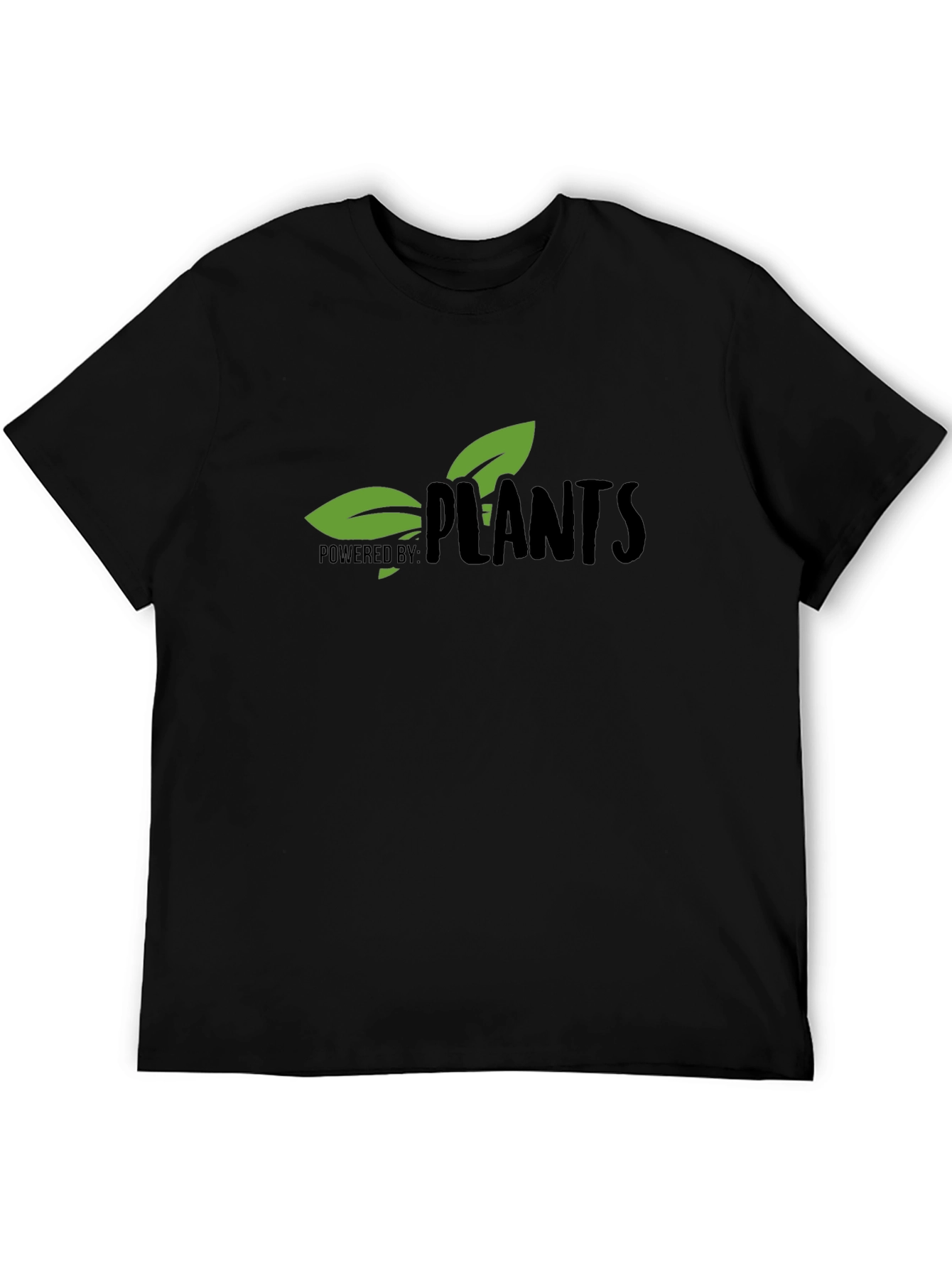 Powered by Plants Graphic T-Shirt - Vegan Lifestyle Apparel