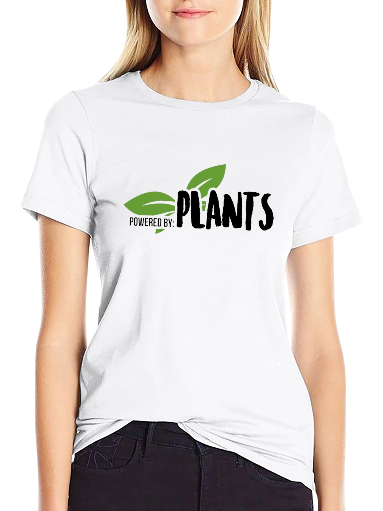 Powered by Plants Graphic T-Shirt - Vegan Lifestyle Apparel