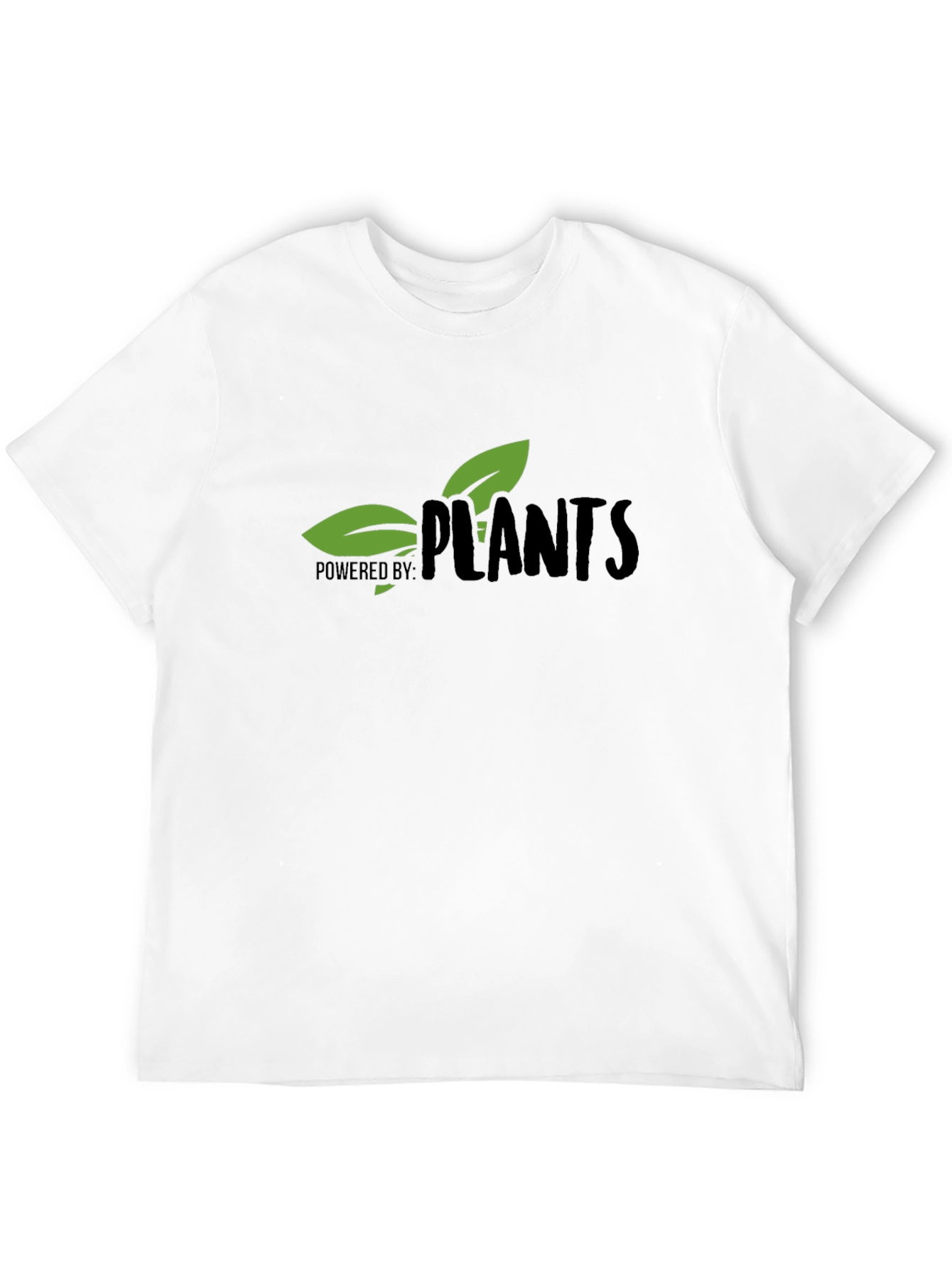 Powered by Plants Graphic T-Shirt - Vegan Lifestyle Apparel