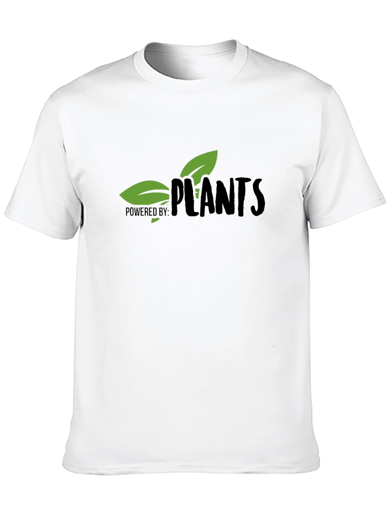Powered by Plants Graphic T-Shirt - Vegan Lifestyle Apparel