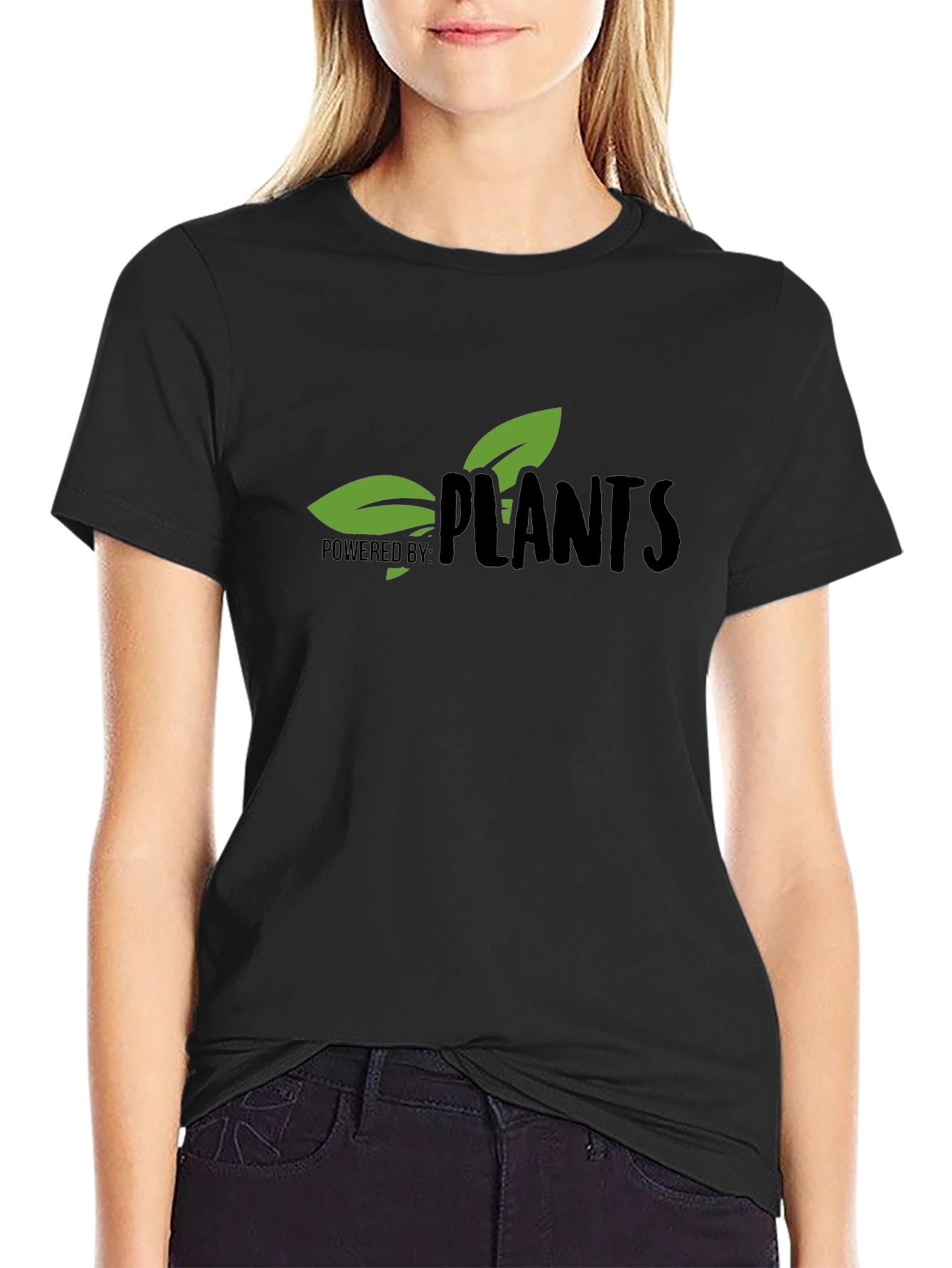 Powered by Plants Graphic T-Shirt - Vegan Lifestyle Apparel