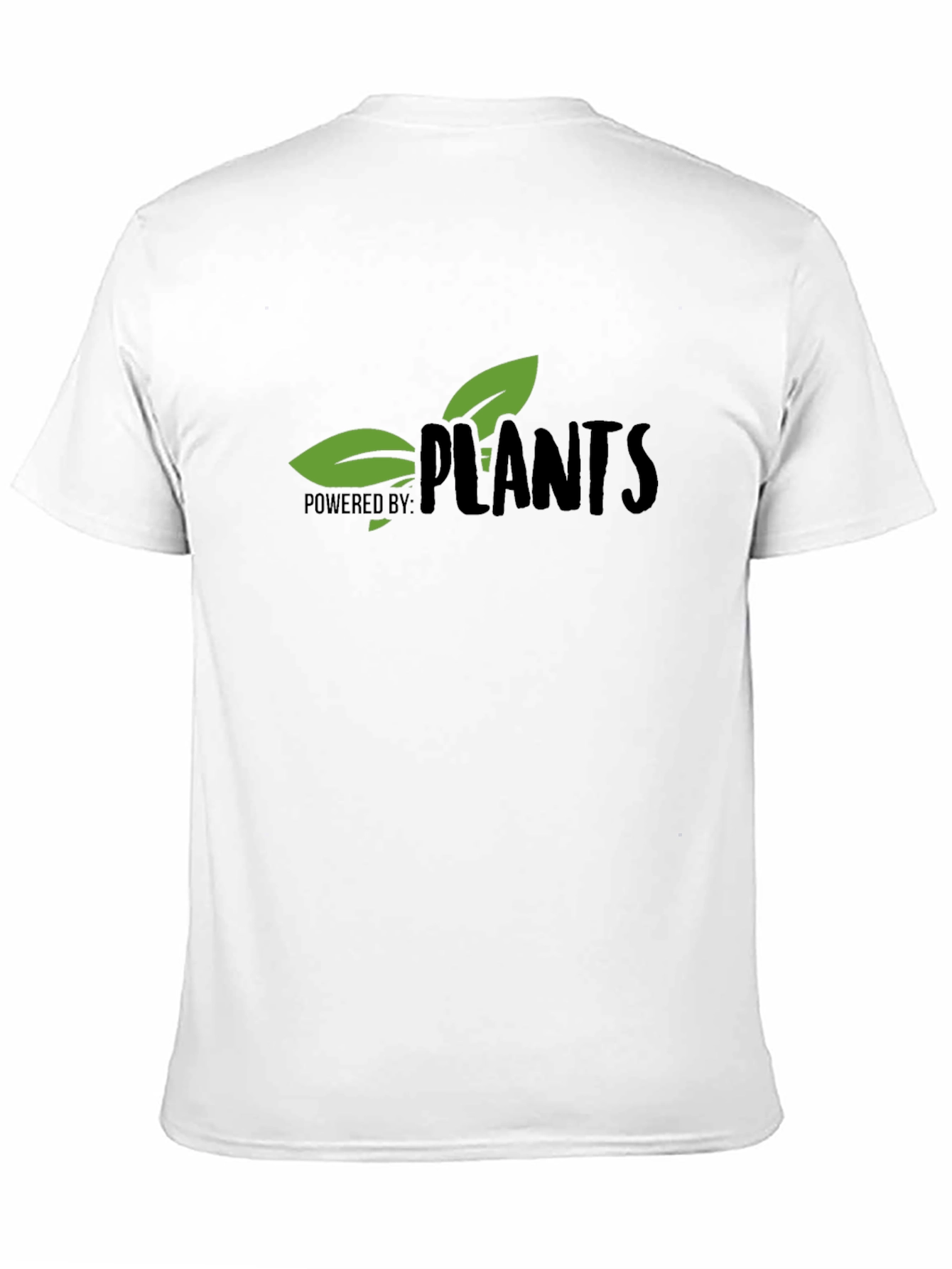 Powered by Plants Graphic T-Shirt - Vegan Lifestyle Apparel