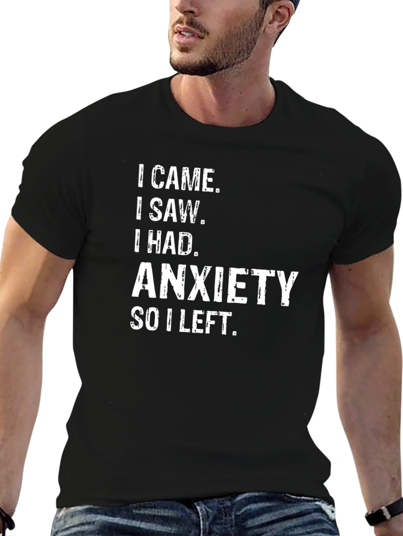 Anxiety T-Shirt - Funny Slogan Tee