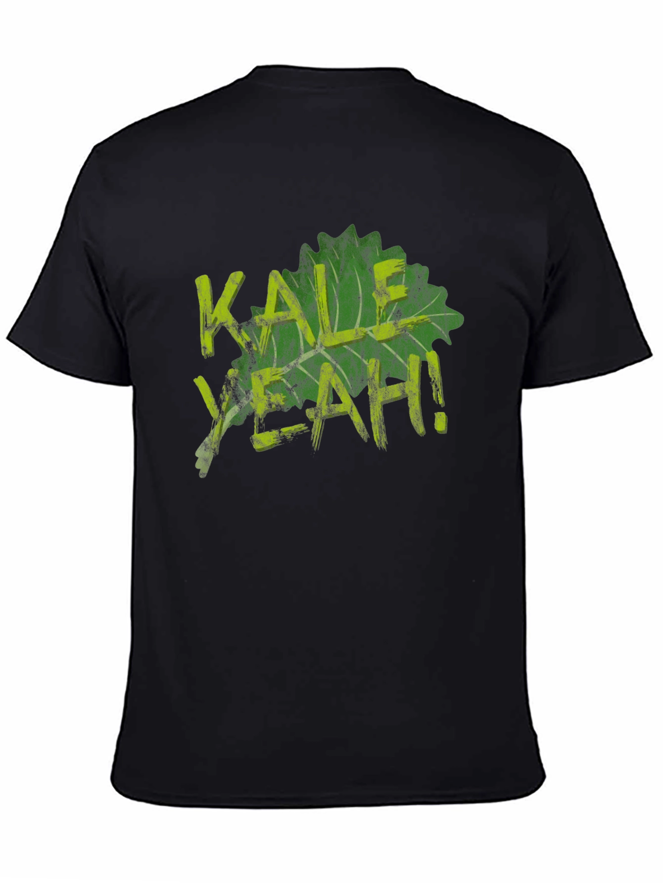 Kale Yeah! Graphic Tee - Black Cotton T-Shirt