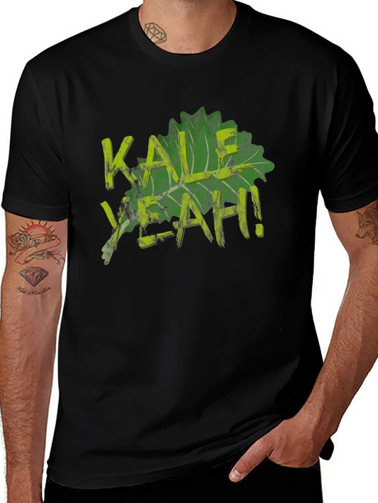 Kale Yeah! Graphic Tee - Black Cotton T-Shirt