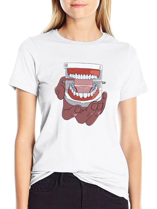 Dentist Humor Graphic T-Shirt - Black