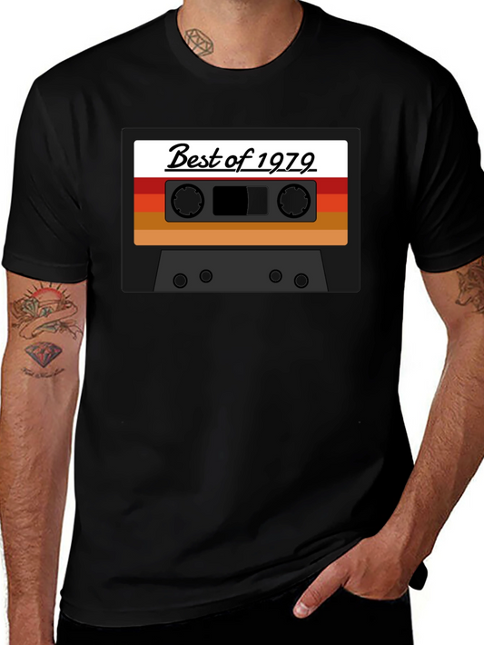 Best of 1979 Cassette Tape Graphic T-Shirt