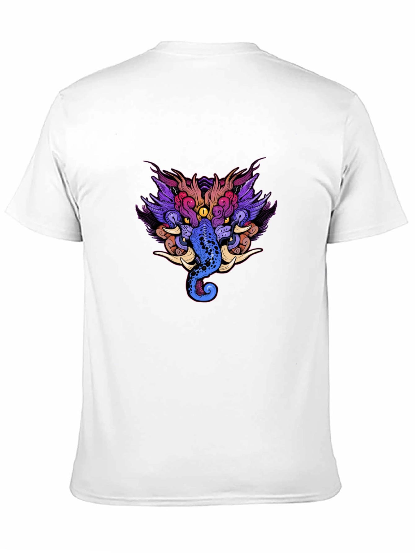 Mystic Creature Graphic Black Tee