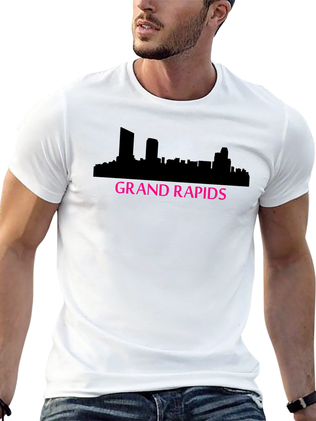 Grand Rapids Skyline Tee - City Pride