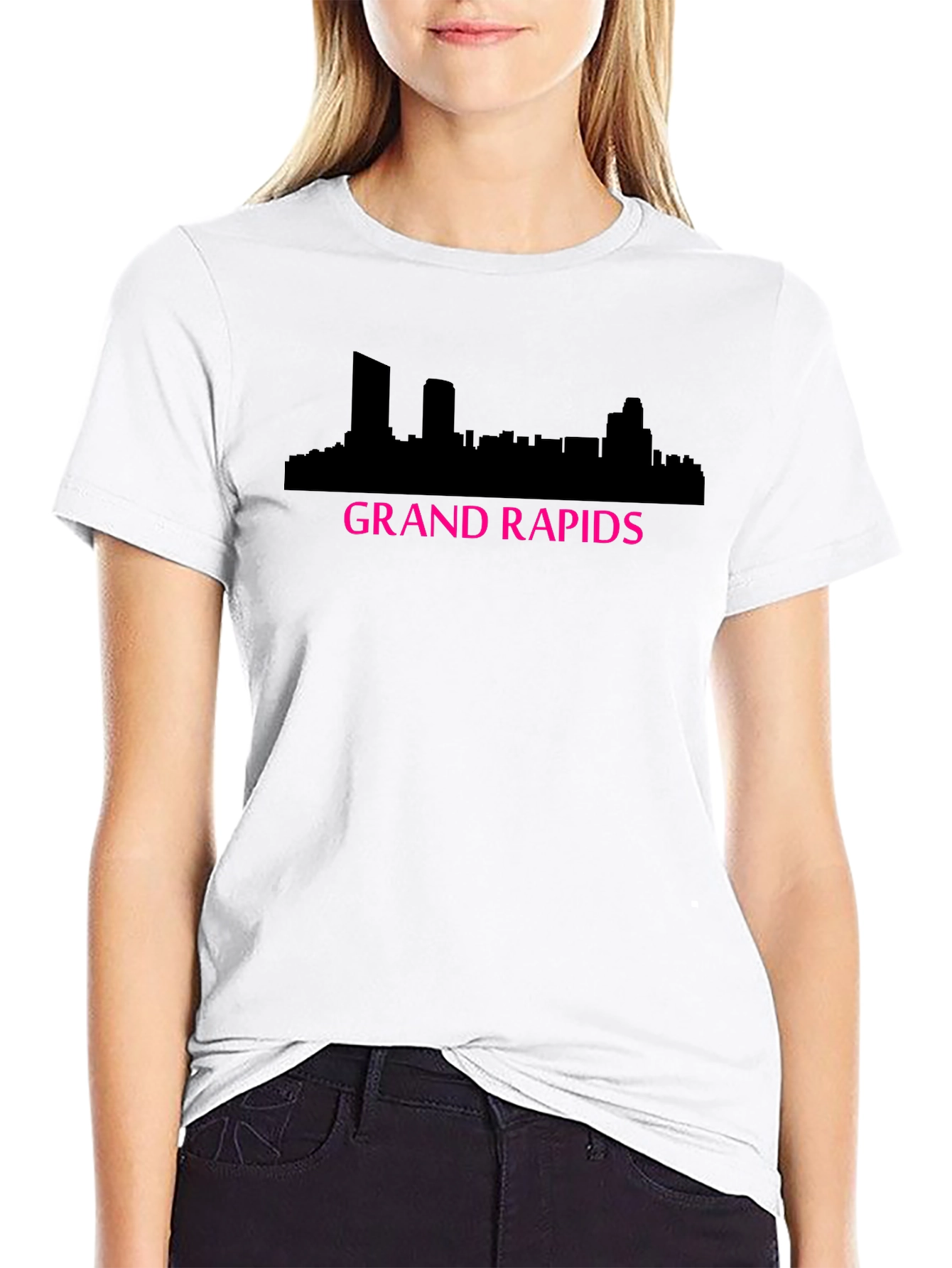 Grand Rapids Skyline Tee - City Pride