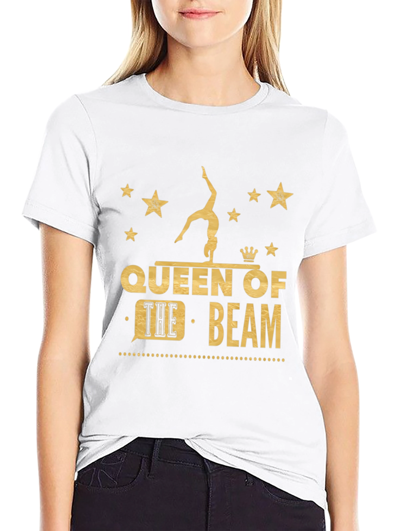 Queen of the Beam Gymnastics T-Shirt